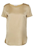 Max Mara Leisure - T-shirt in raso di seta stretch