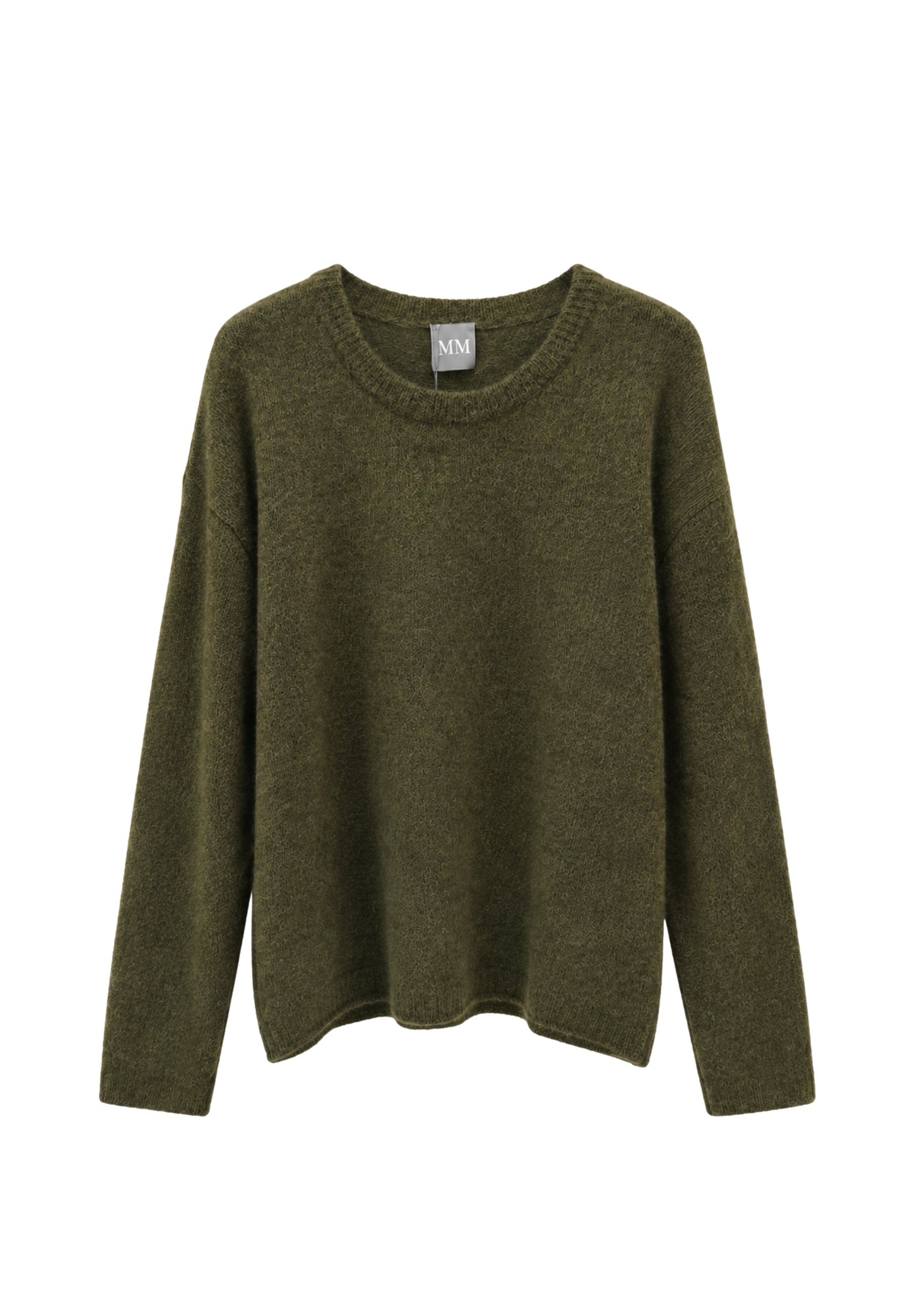 MM Max Mara - Maglia Donna Girocollo in Mohair e Alpaca 