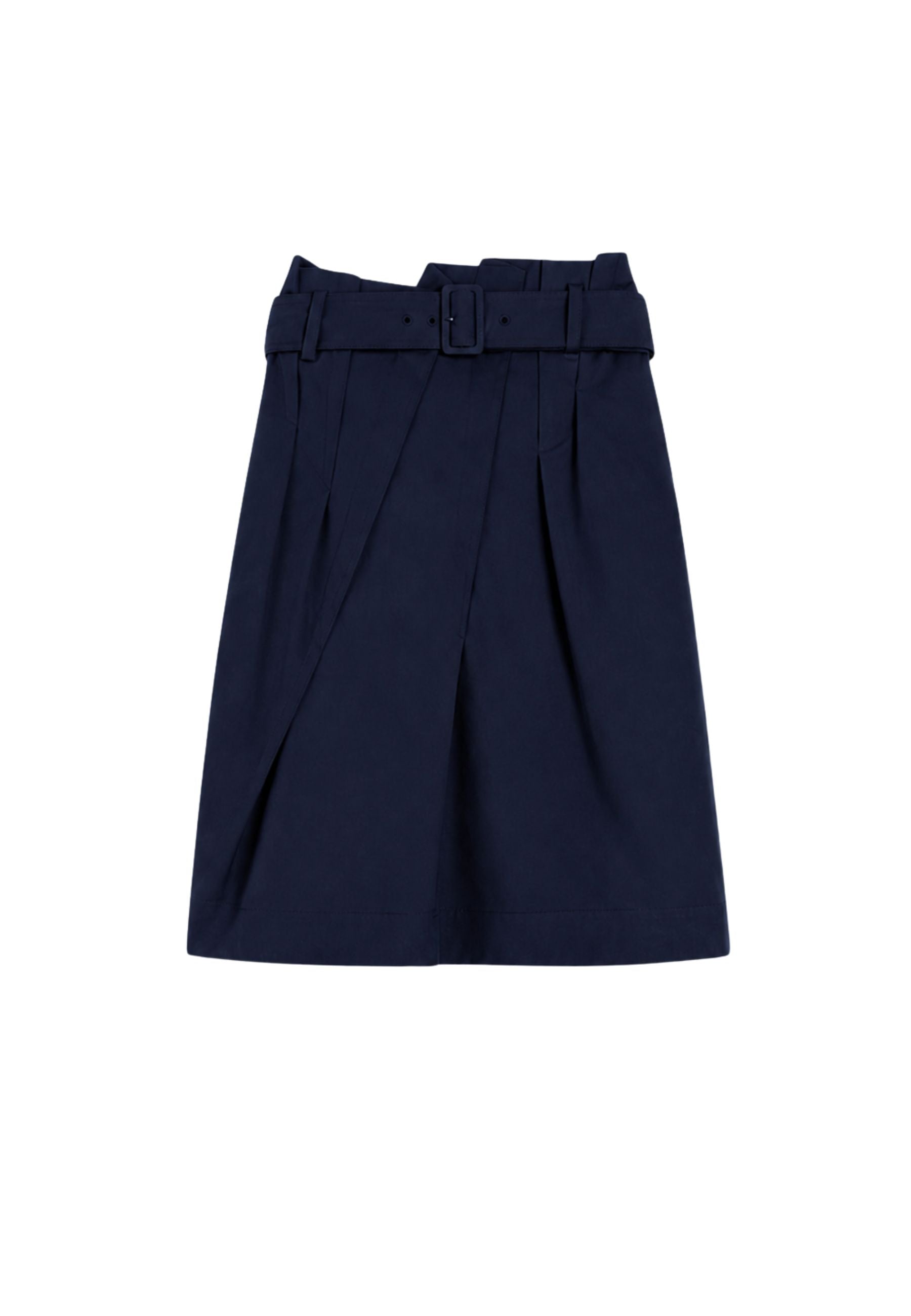 Max Mara Studio - Gonna in batavia di puro cotone 