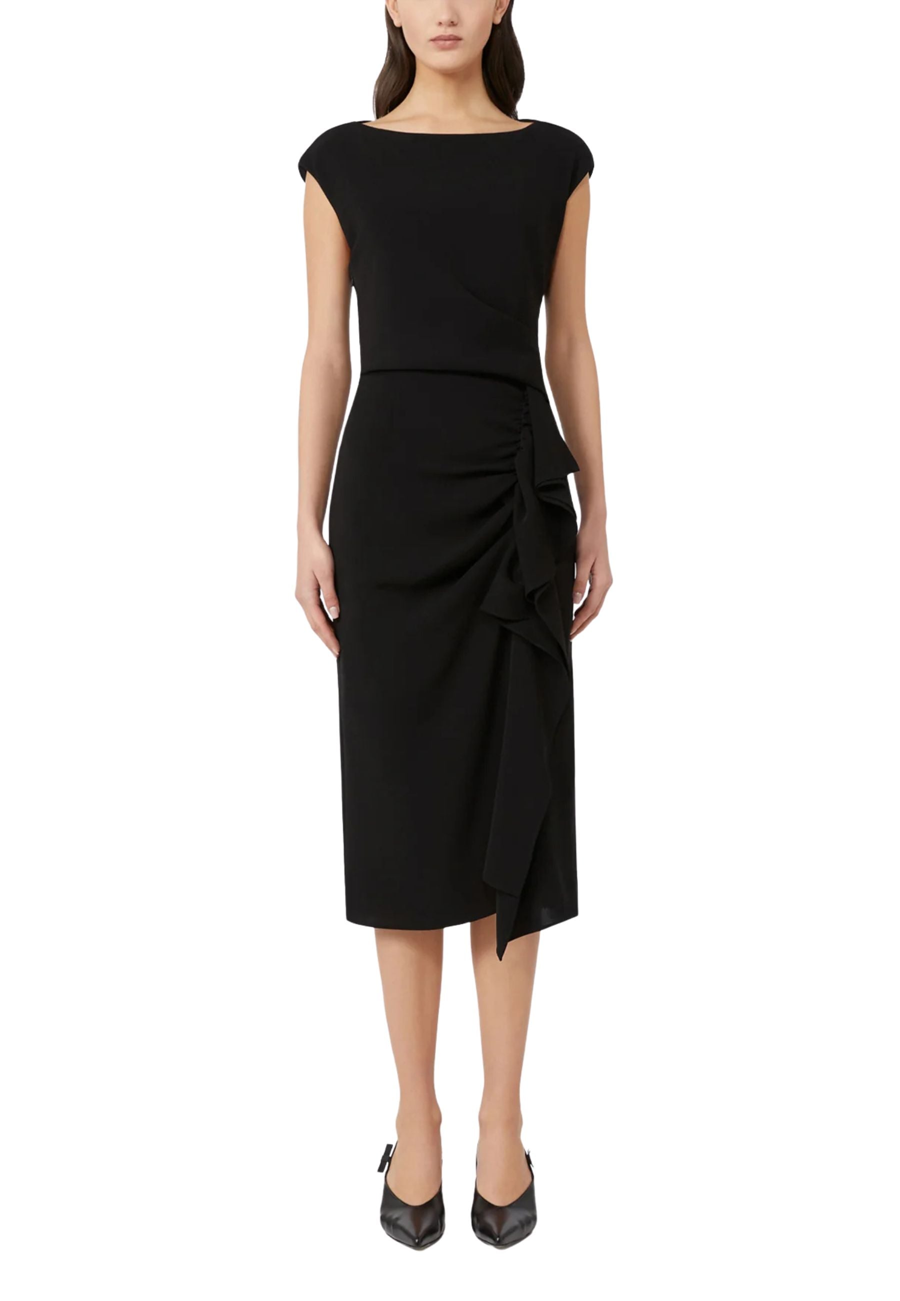 Abito midi "Aia" Max Mara - nero 