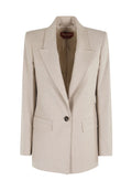 Blazer regular fit in flanella