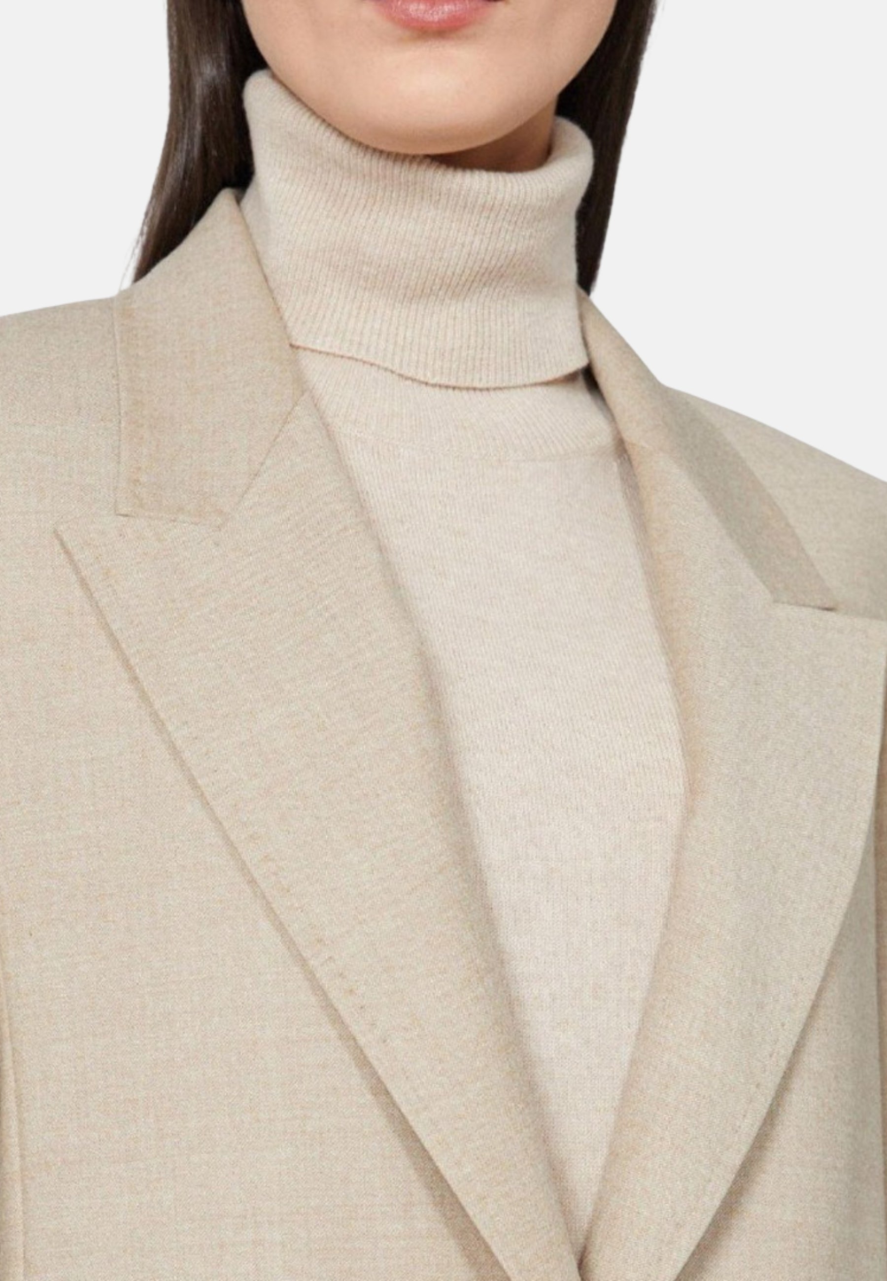 Blazer regular fit in flanella 