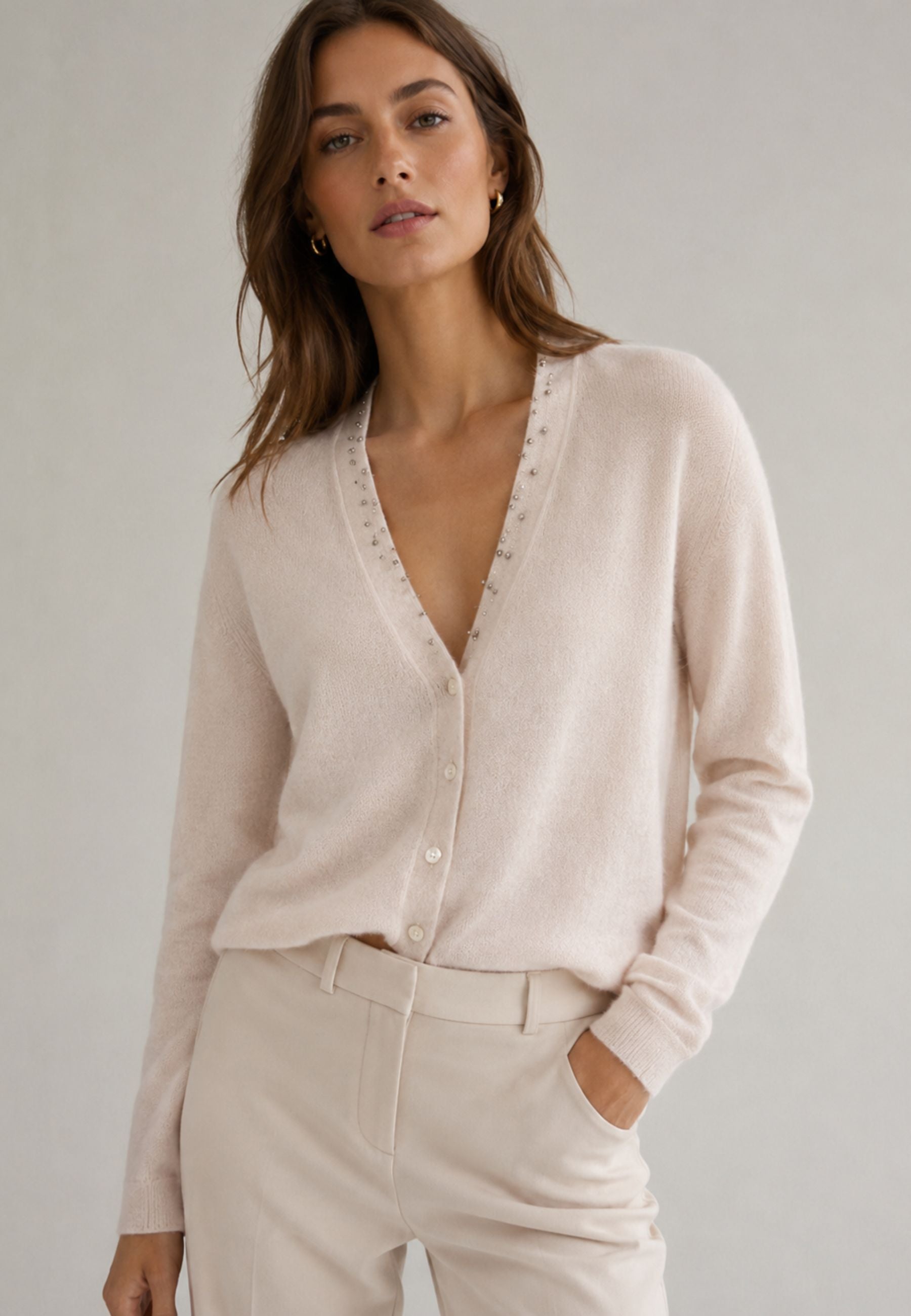 MAX MARA STUDIO - Cardigan in misto mohair 