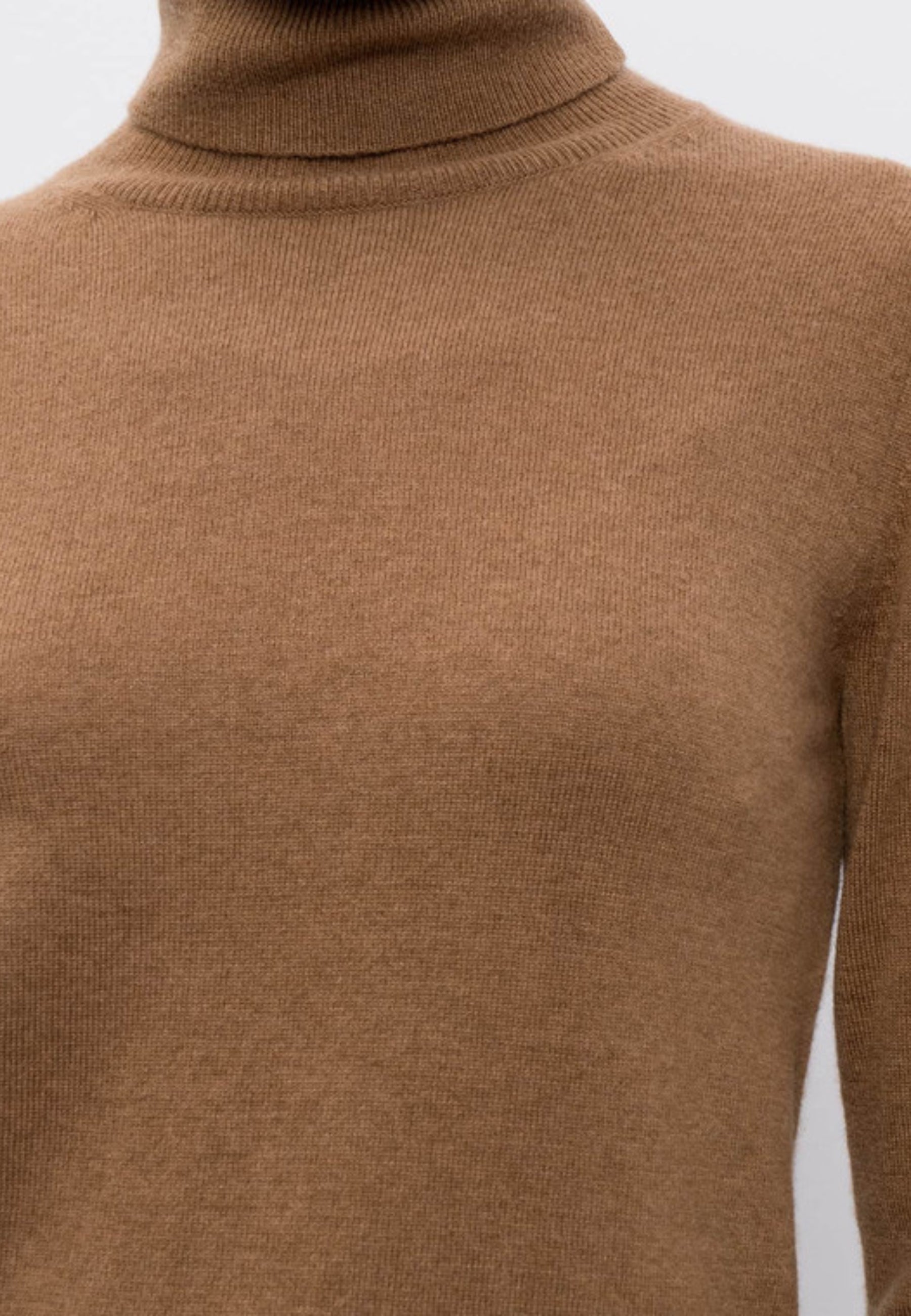 Max Mara Studio EDUCATA - Maglia a Collo Alto in Lana e Cashmere 