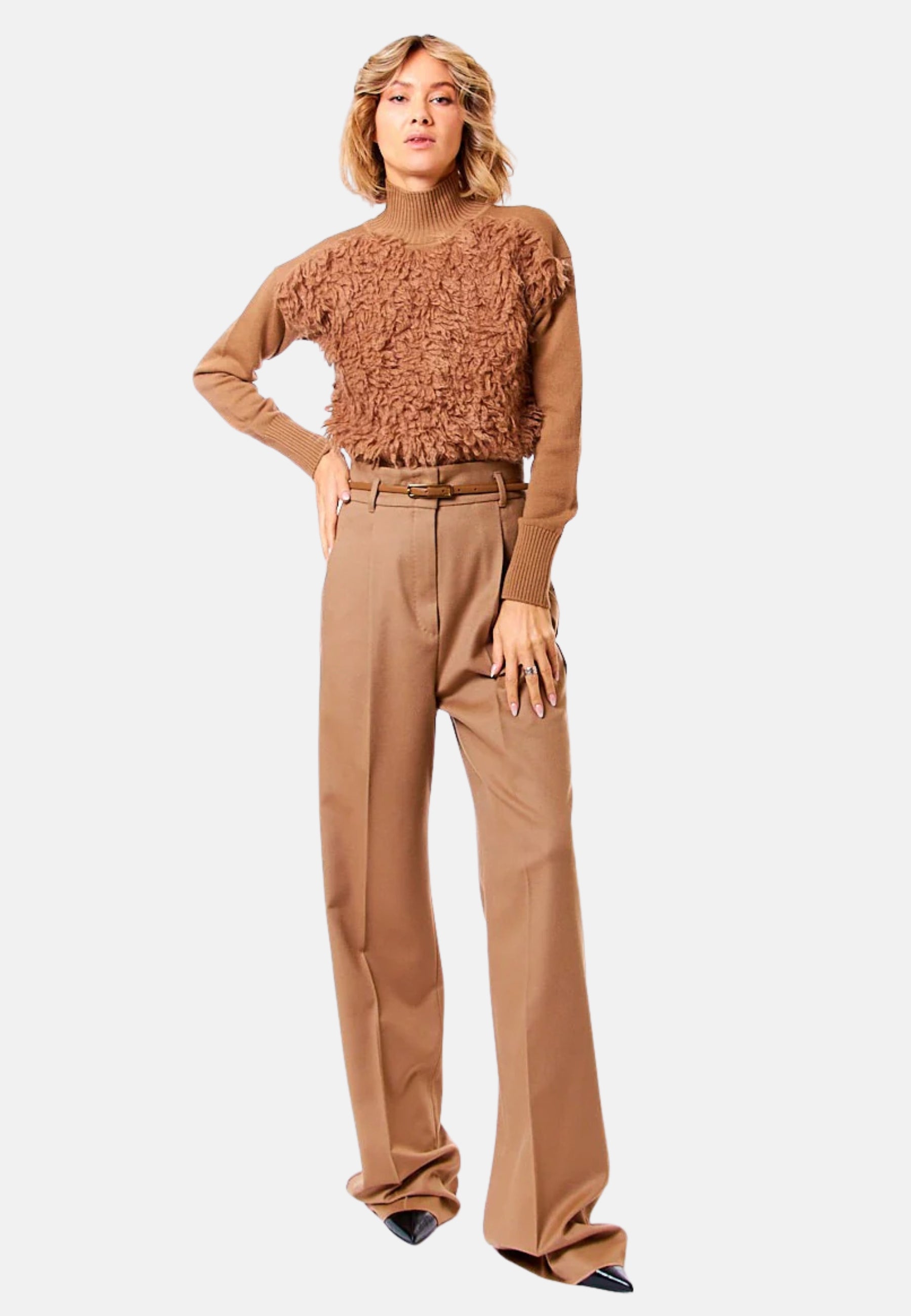 Max Mara Studio GOCCIA - Dolcevita in Misto Mohair 
