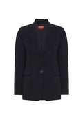 Max Mara Studio Blazer Linz in cady blu