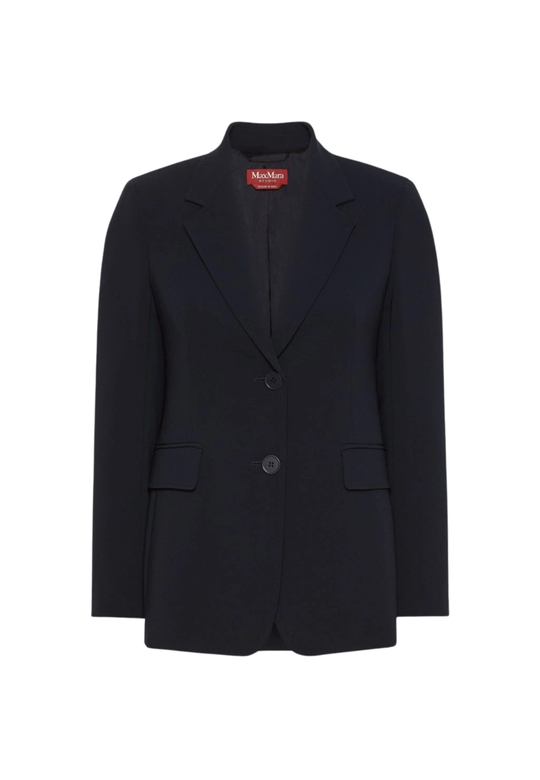Max Mara Studio Blazer Linz in cady blu 