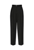 Pantalone fluido in cotone crêpe