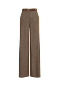 Max Mara Studio Pantalone in Mista Lana e Seta