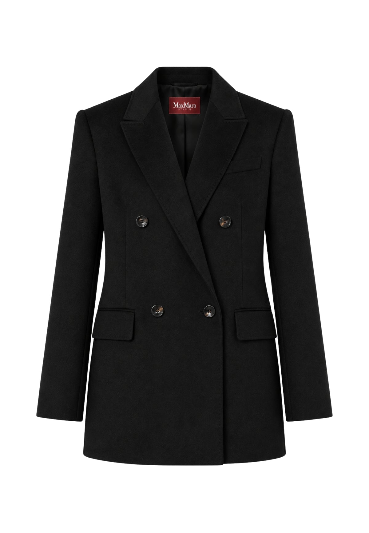 Max Mara Studio - Blazer doppiopetto in pura lana 
