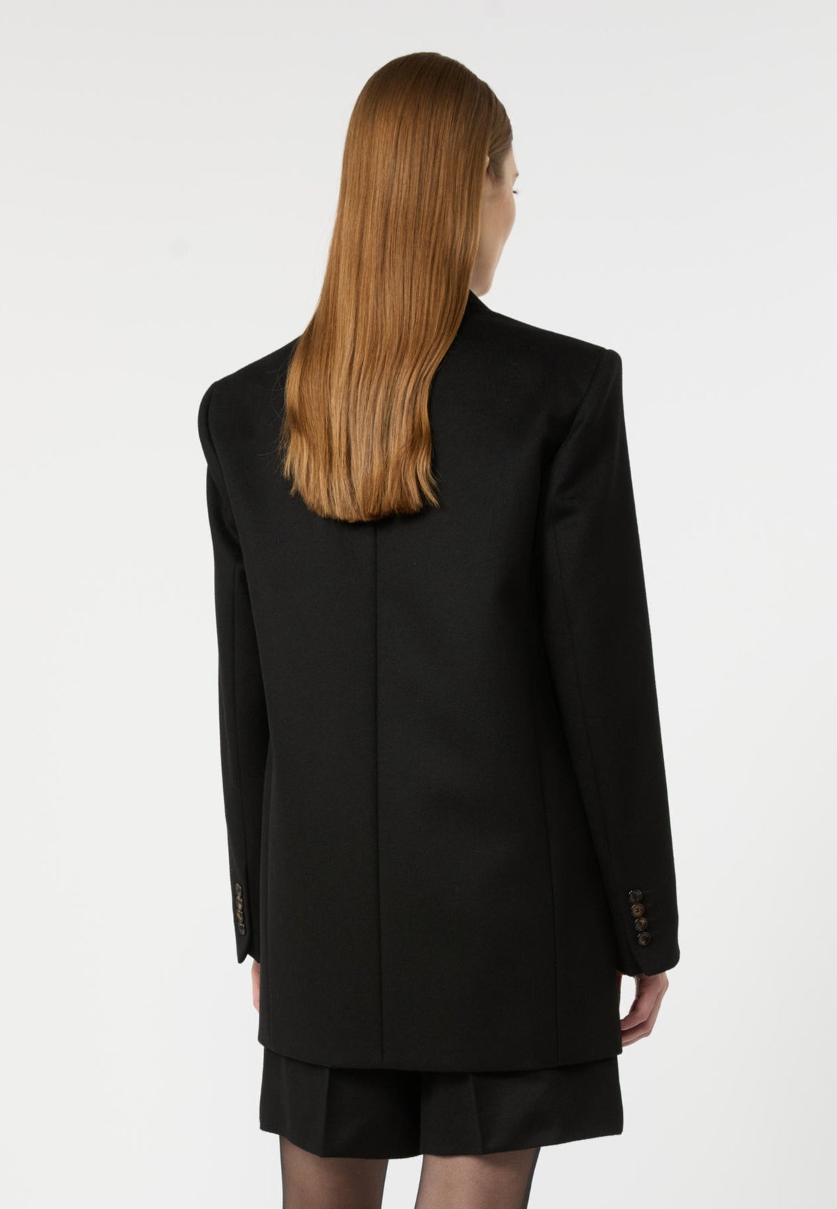 Max Mara Studio - Blazer doppiopetto in pura lana 