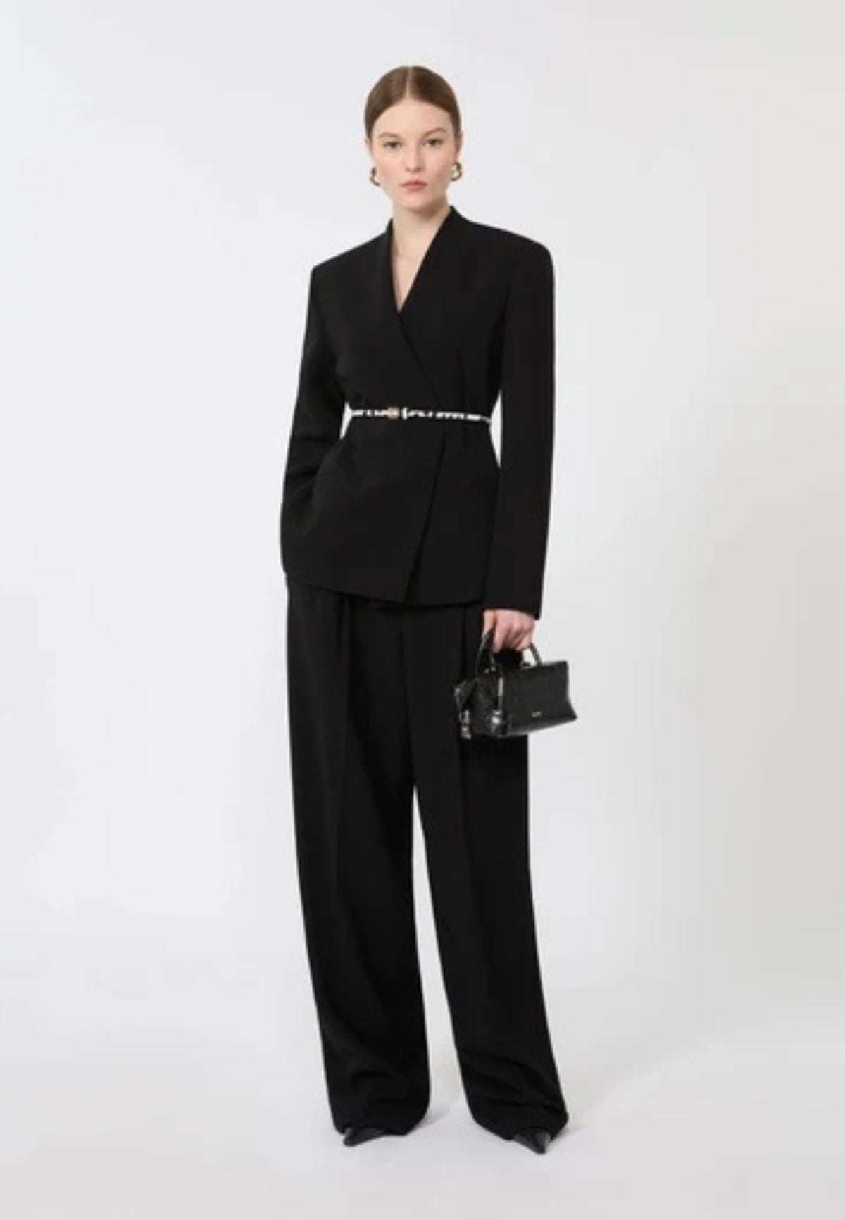 Giacca Max Mara Studio MSTQUINOA in Cady - Nero 