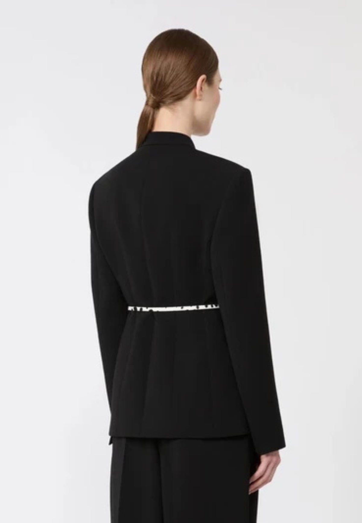 Giacca Max Mara Studio MSTQUINOA in Cady - Nero 