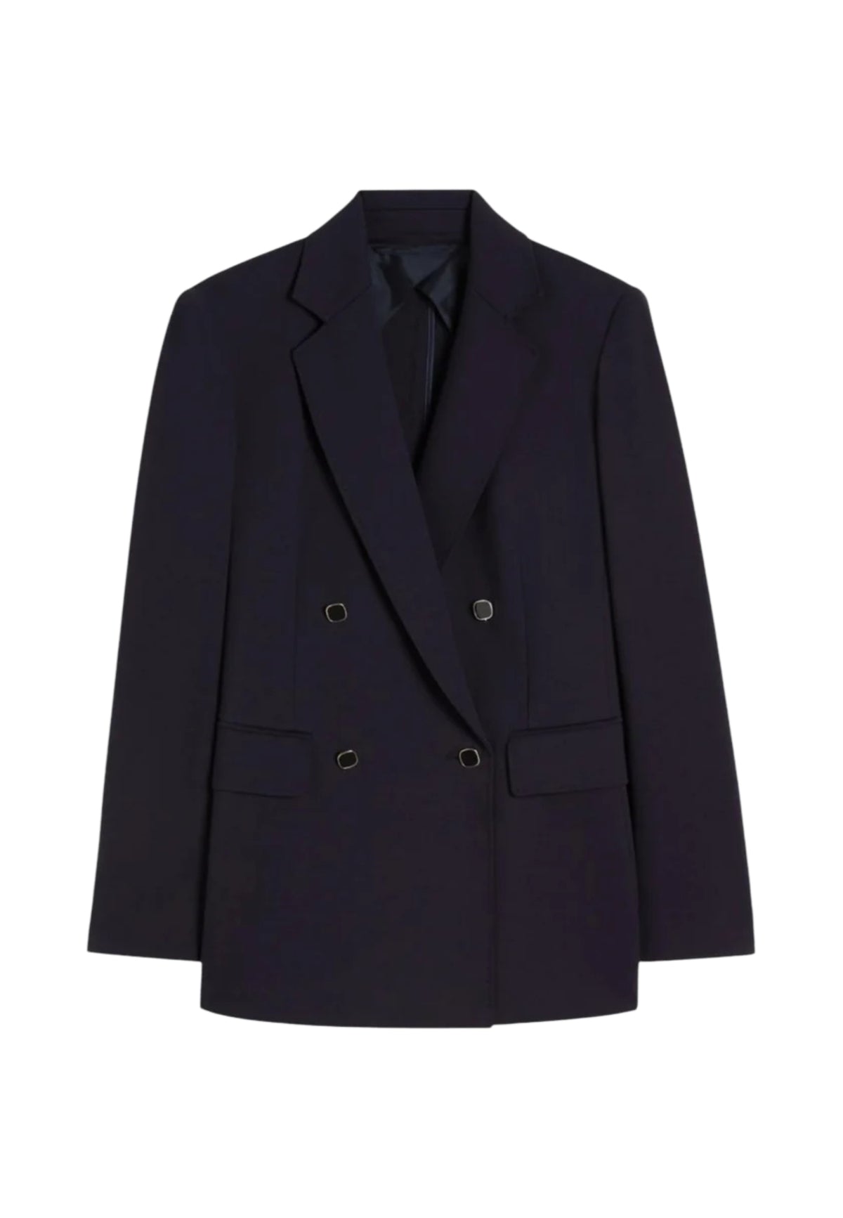 Max Mara Studio - Blazer doppiopetto in jersey Punto Milano 
