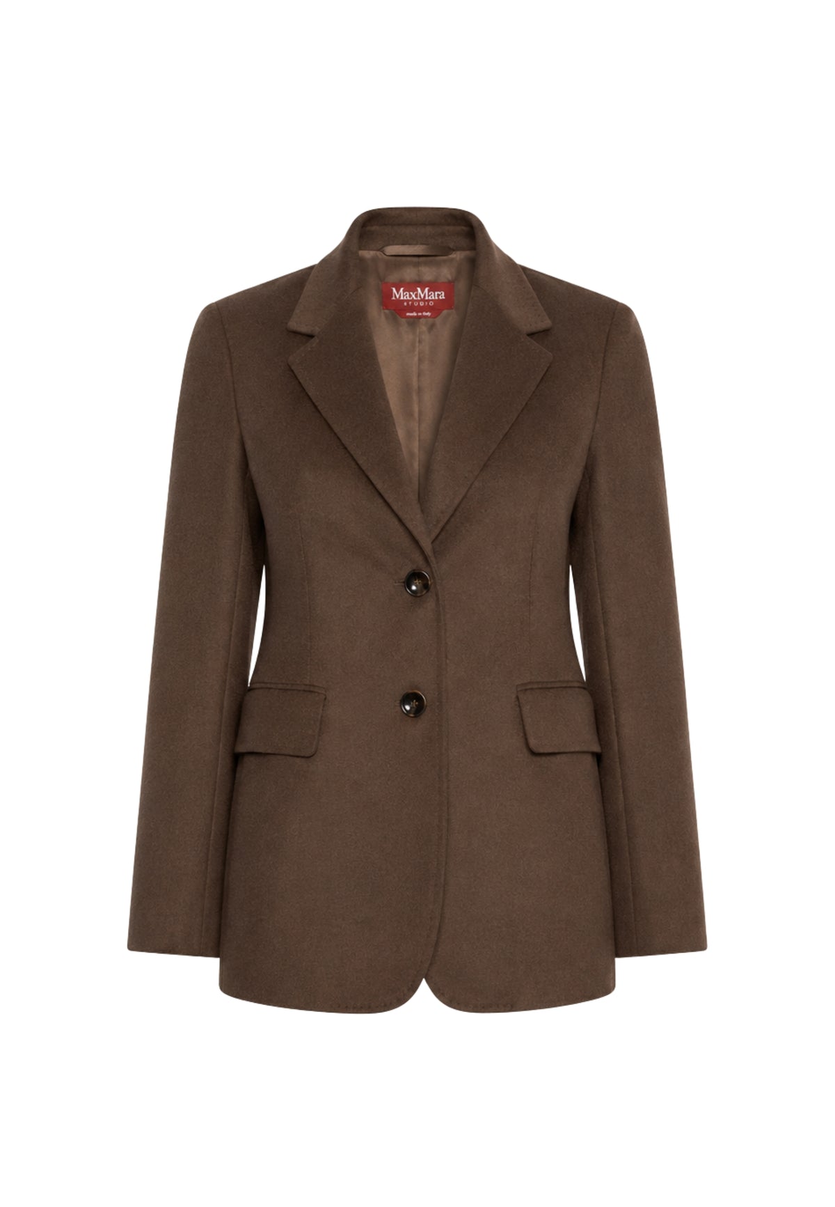 Max Mara Studio - Blazer monopetto in pura lana vergine 