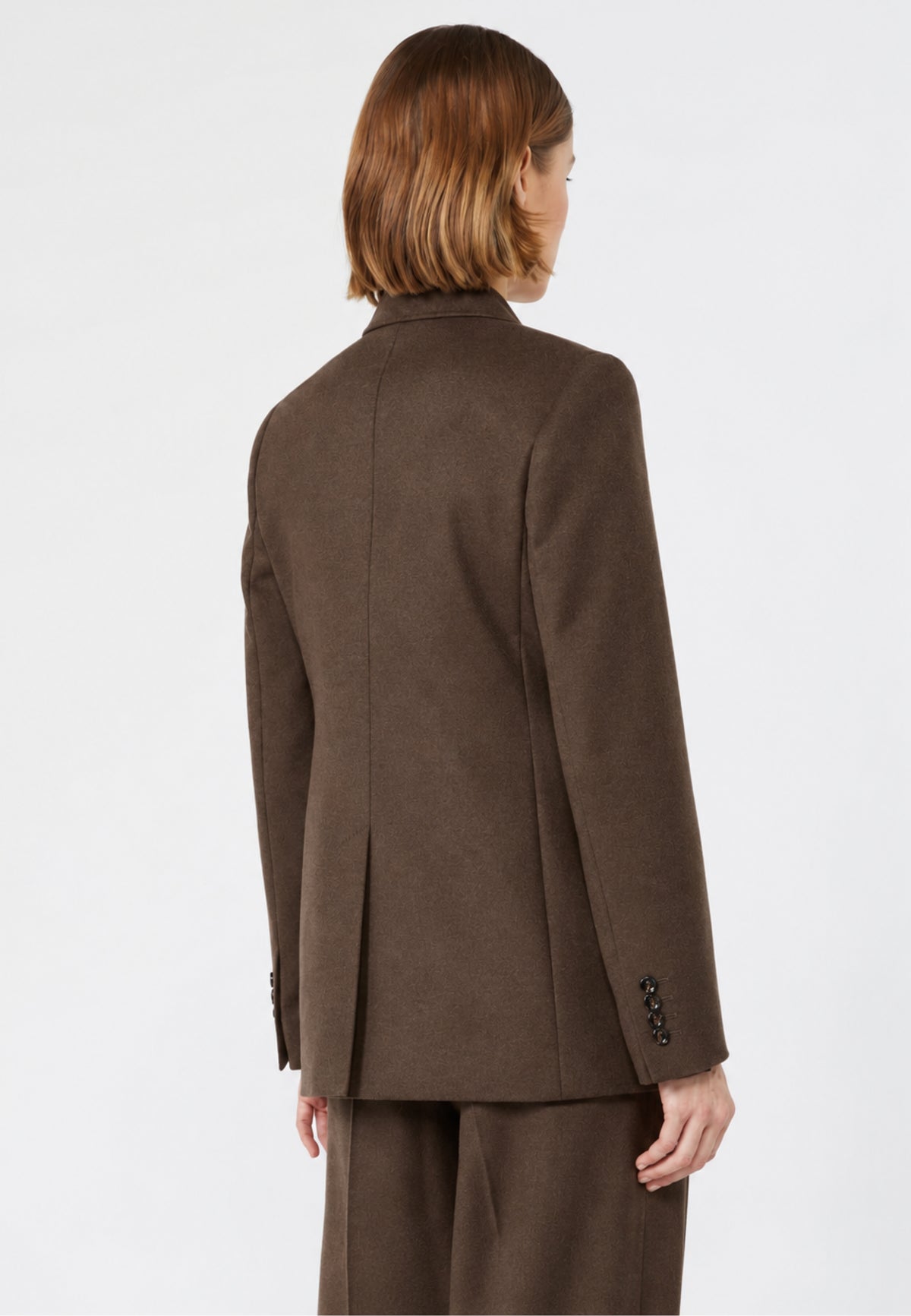 Max Mara Studio - Blazer monopetto in pura lana vergine 