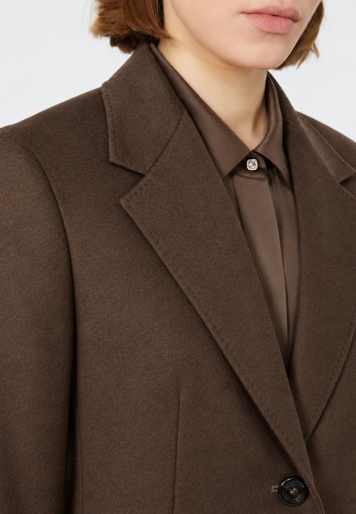 Max Mara Studio - Blazer monopetto in pura lana vergine 