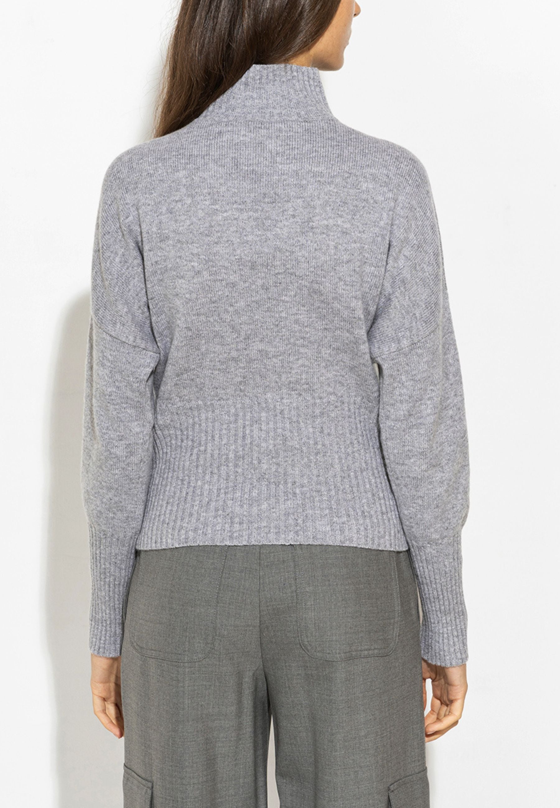 Max Mara Studio Nuccia - Maglia Dolcevita in Lana e Cashmere 