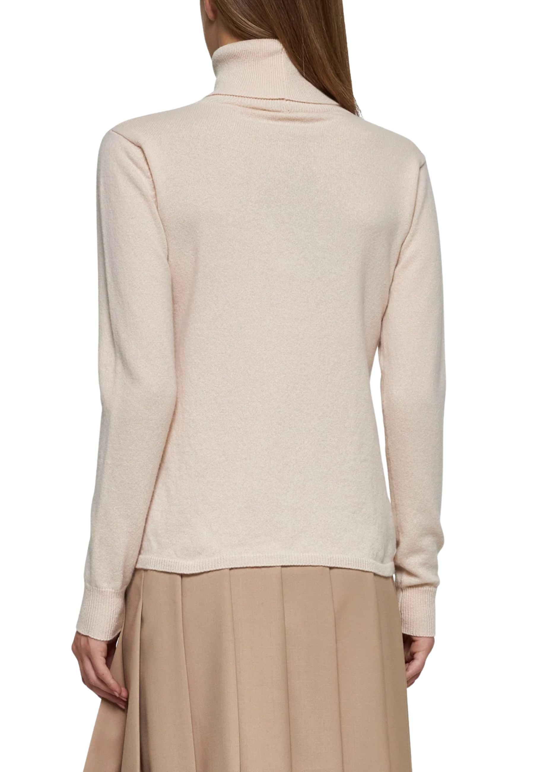 Max Mara Studio Sestri - Maglia Dolcevita in Lana e Cashmere 