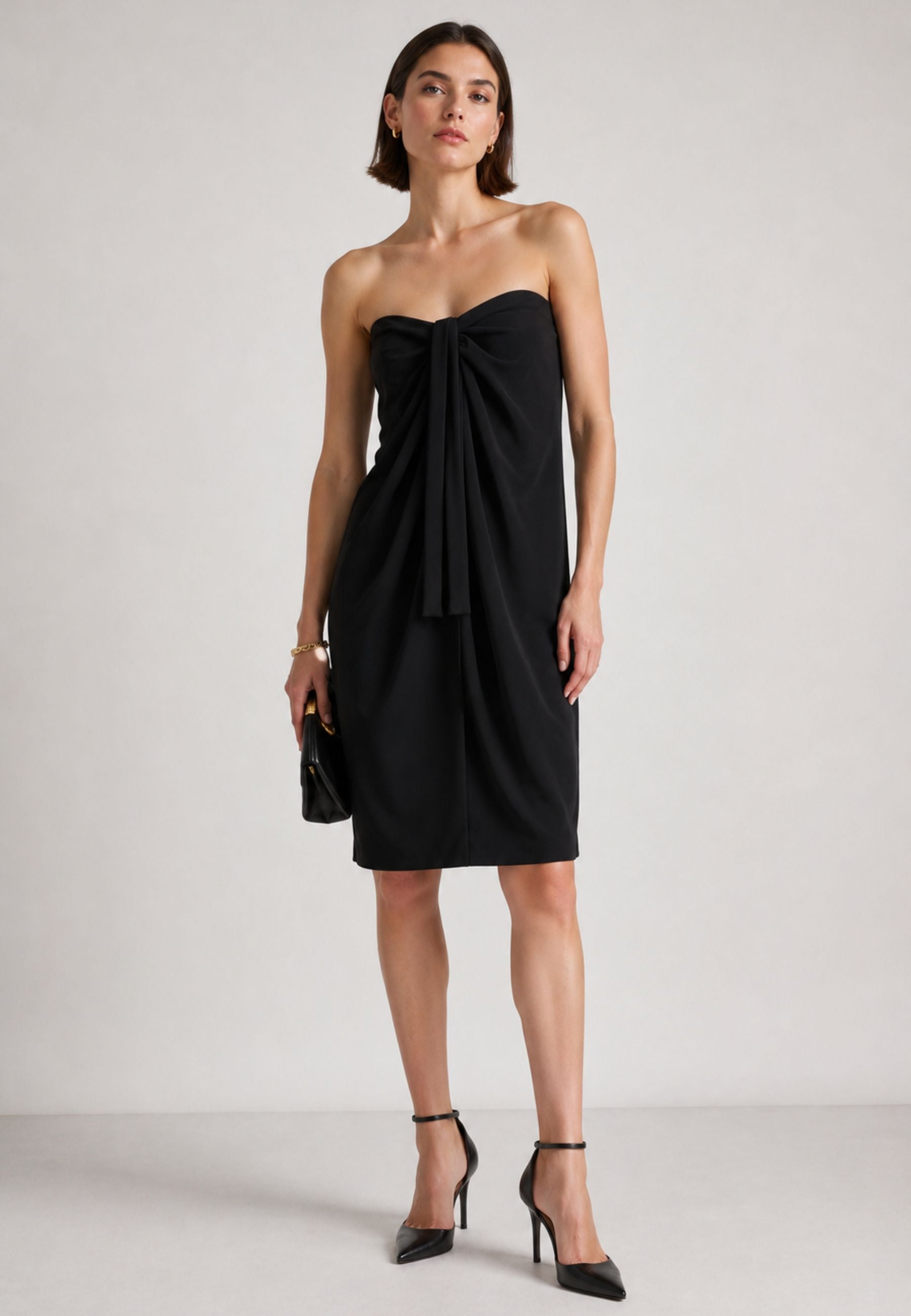 MAX MARA STUDIO Abito midi drappeggiato 