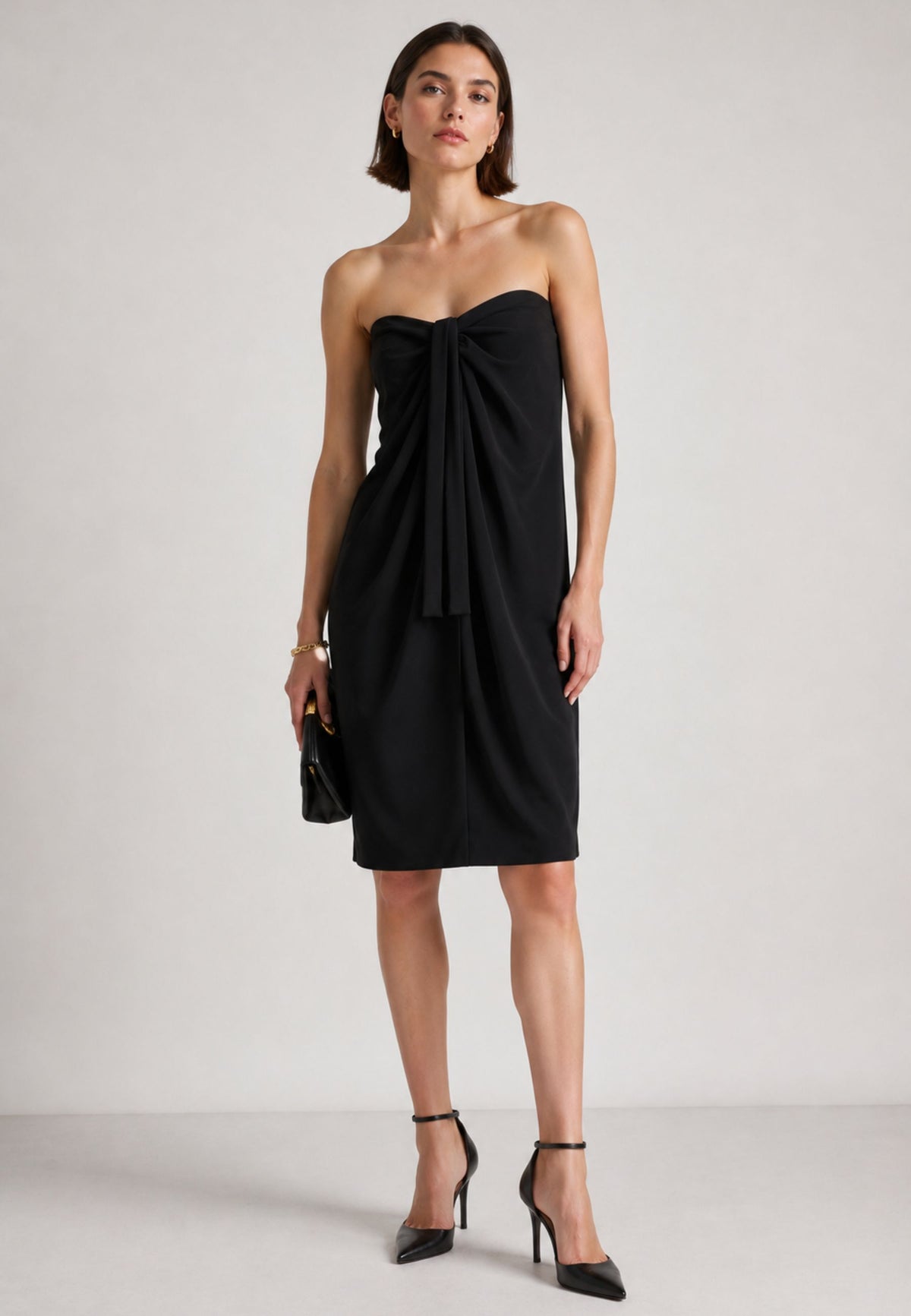 MAX MARA STUDIO Abito midi drappeggiato 
