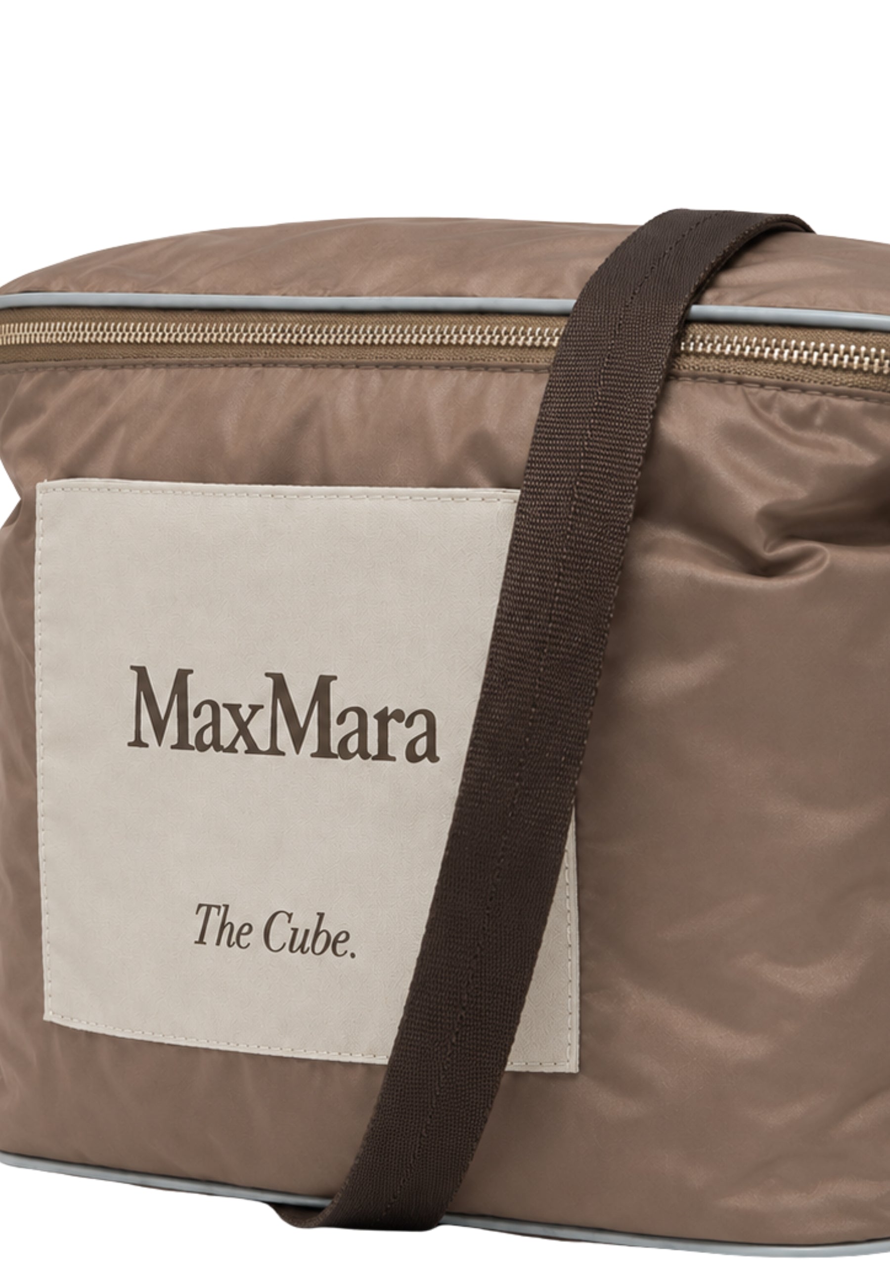 Max Mara The Cube - Beauty Case in Tessuto Tecnico con Tracolla 