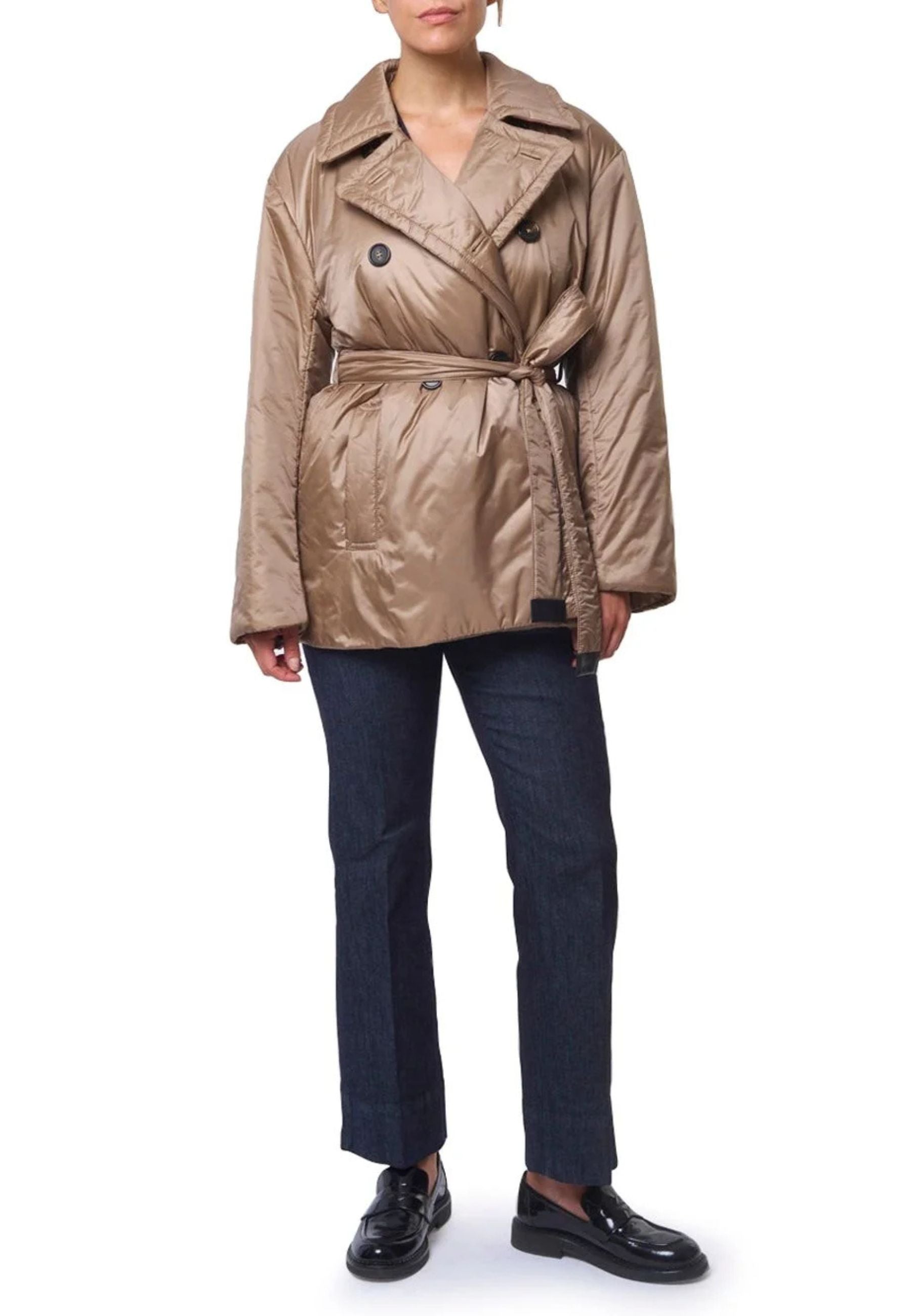 Max Mara The Cube - Trench imbottito Calla 