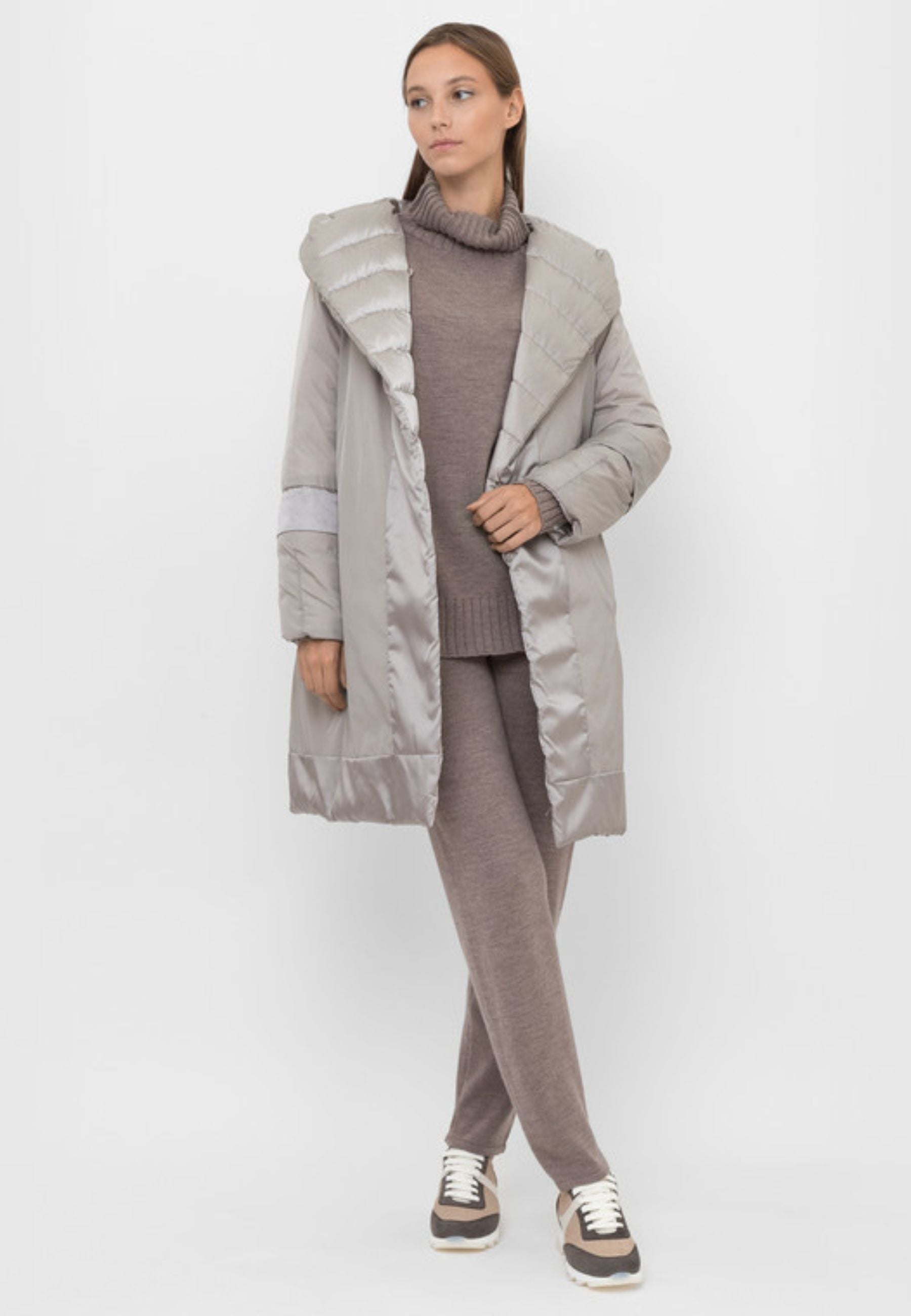 Max Mara - Piumino Reversibile con Patch Logo 