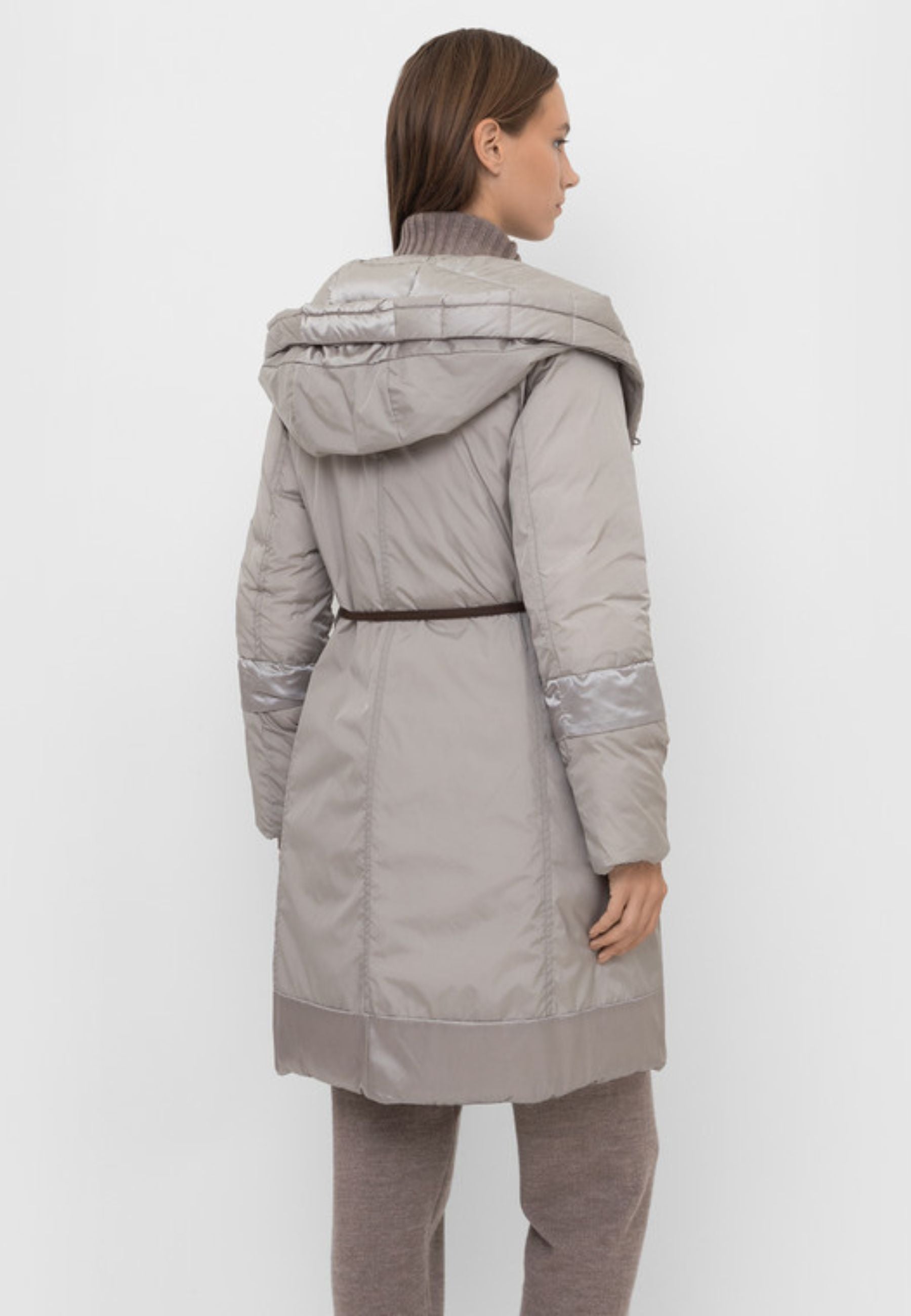 Max Mara - Piumino Reversibile con Patch Logo 