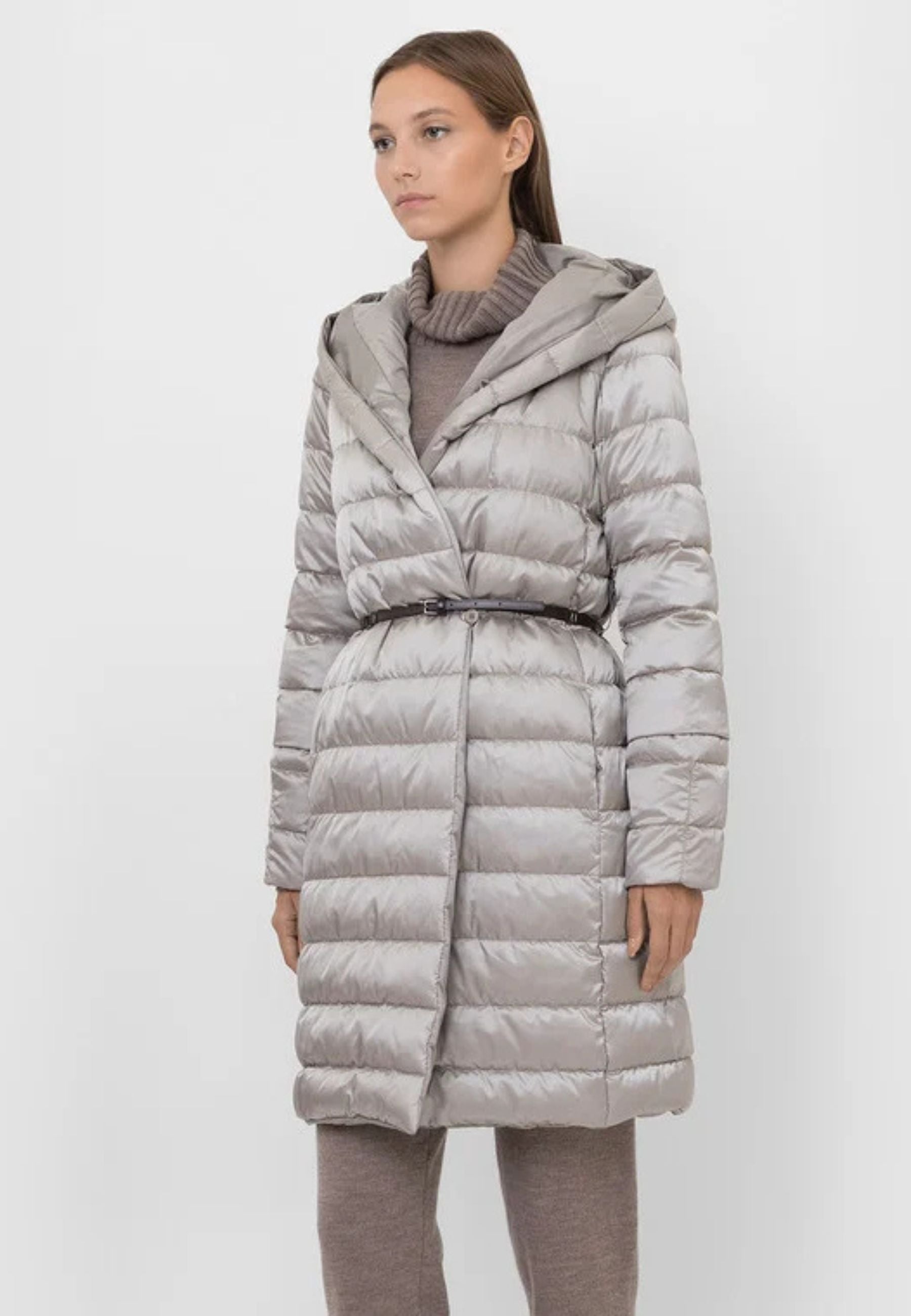 Max Mara - Piumino Reversibile con Patch Logo 
