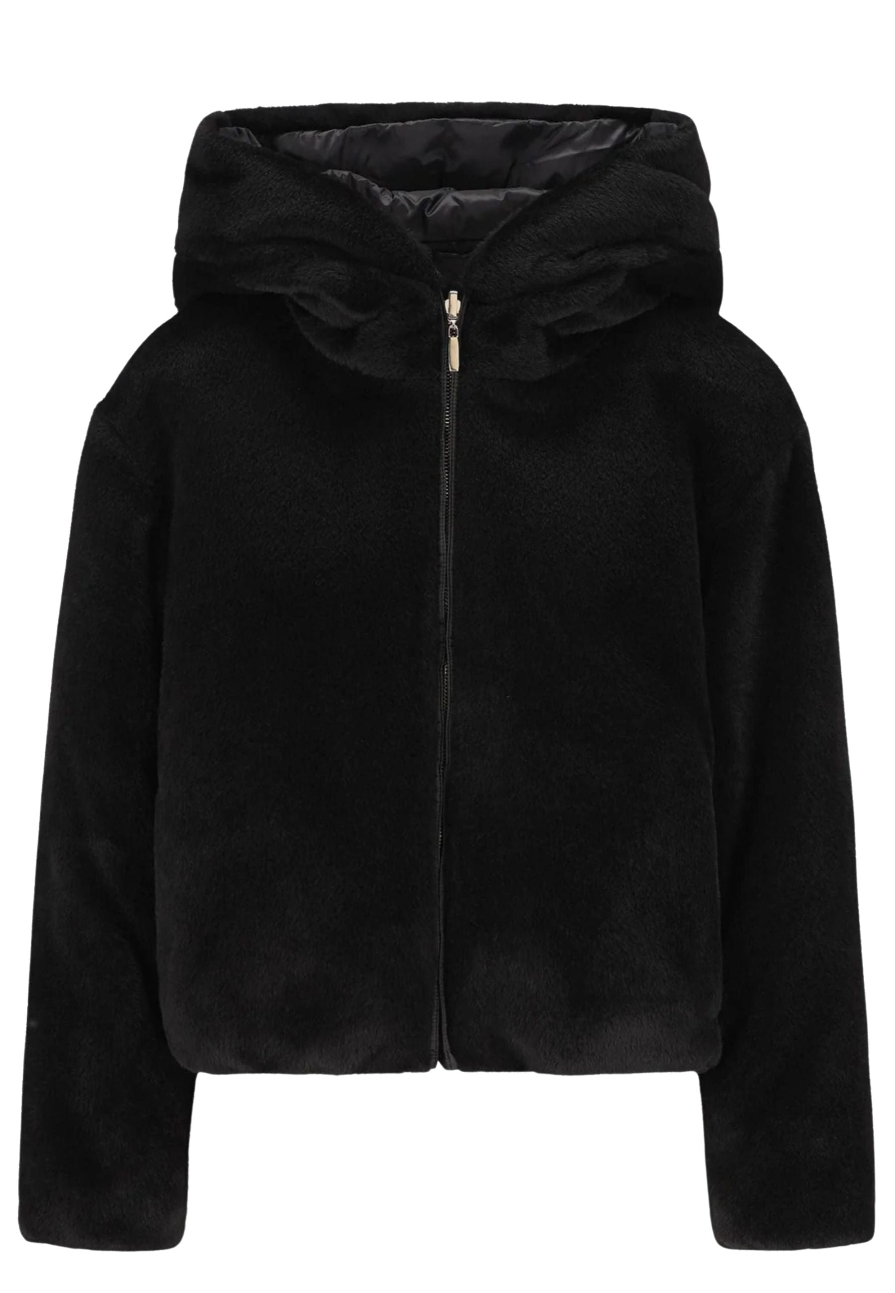 Max Mara The Cube Olly - Giubbotto Reversibile in Alpaca e Piumino 
