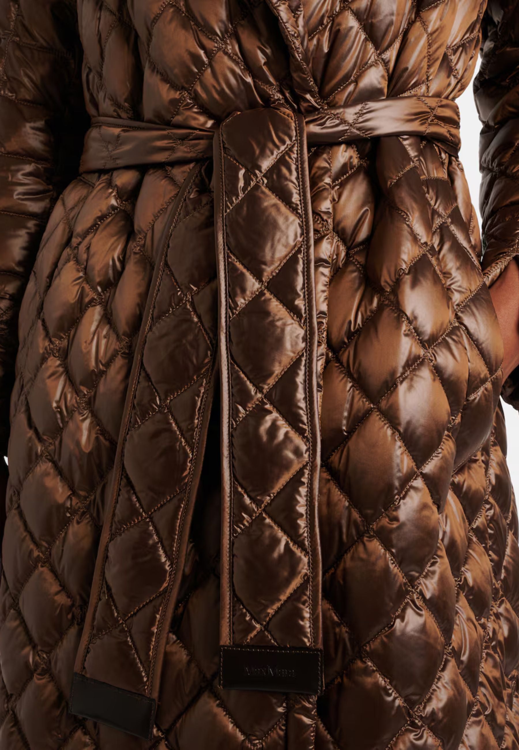 Max Mara The Cube - Piumino Spaces con Cintura 