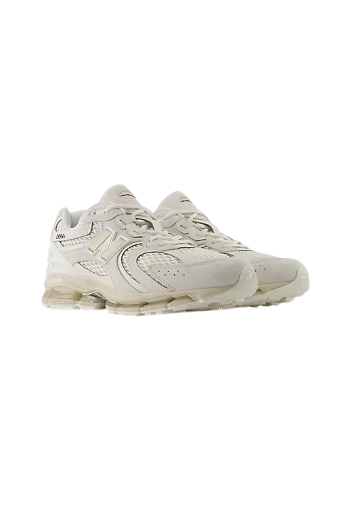 New Balance 1954R Sneakers in Suede e Mesh Bianco Crema 