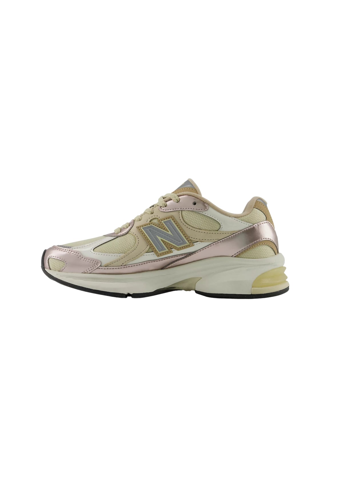 New Balance ABZORB 2010 Sneakers Beige e Rosa Metallizzato 