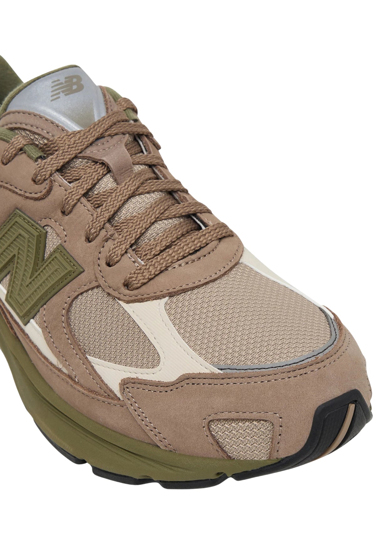 New Balance ABZORB 2010 GORE-TEX Sneakers in Mesh e Nabuk Beige e Verde Oliva 