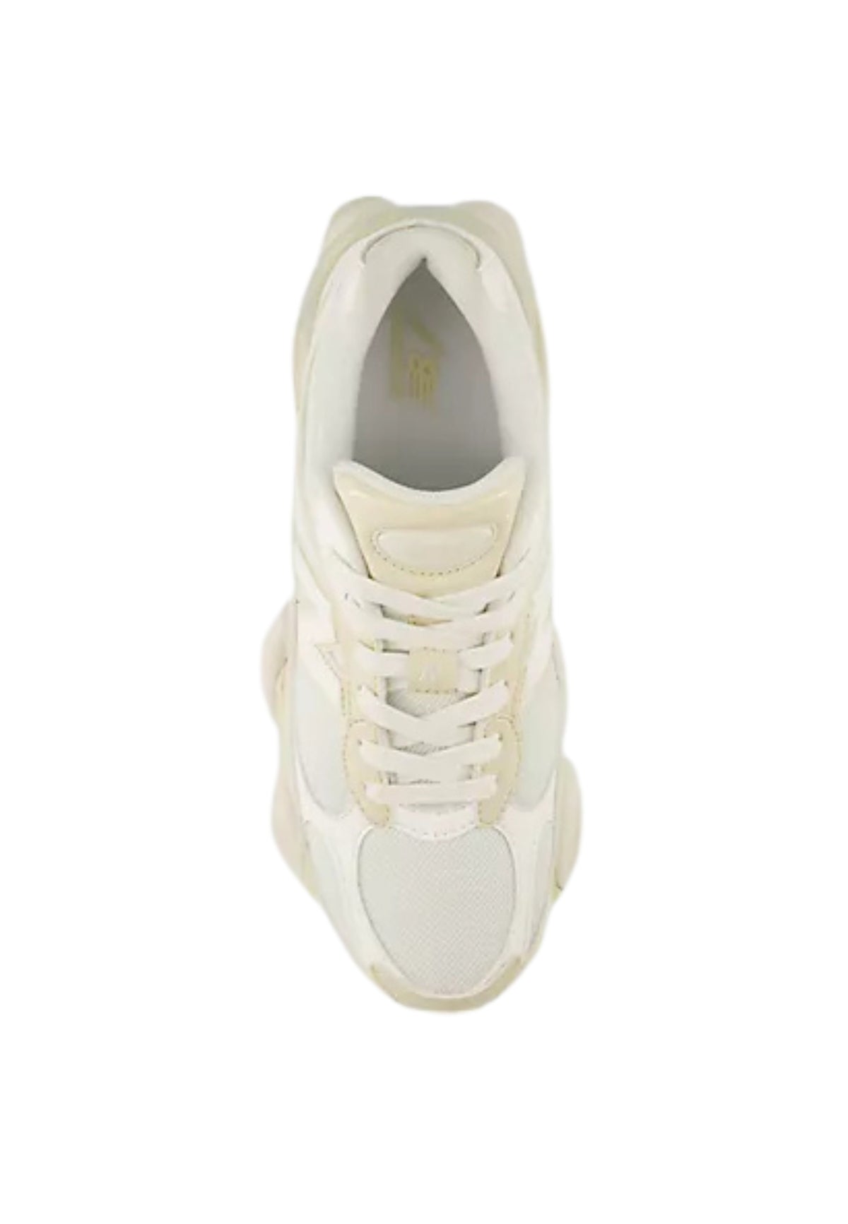 New Balance 9060R Sneakers in Mesh e Materiale Sintetico Bianco Crema 