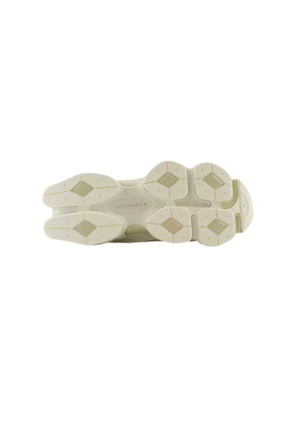 New Balance 9060R Sneakers in Mesh e Materiale Sintetico Bianco Crema 