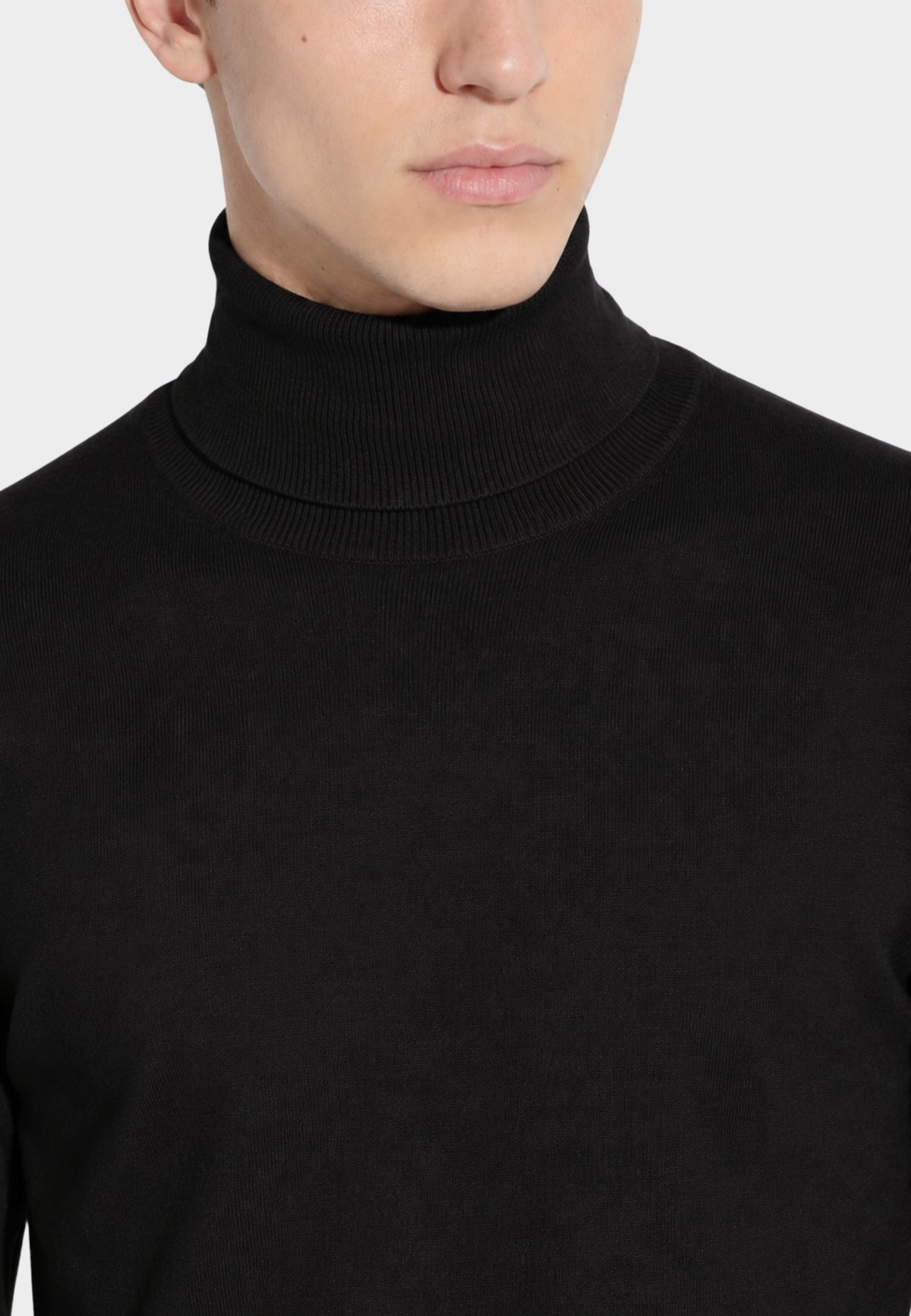 Paolo Pecora - Maglia Dolcevita Uomo in Lana Merinos Extrafine 