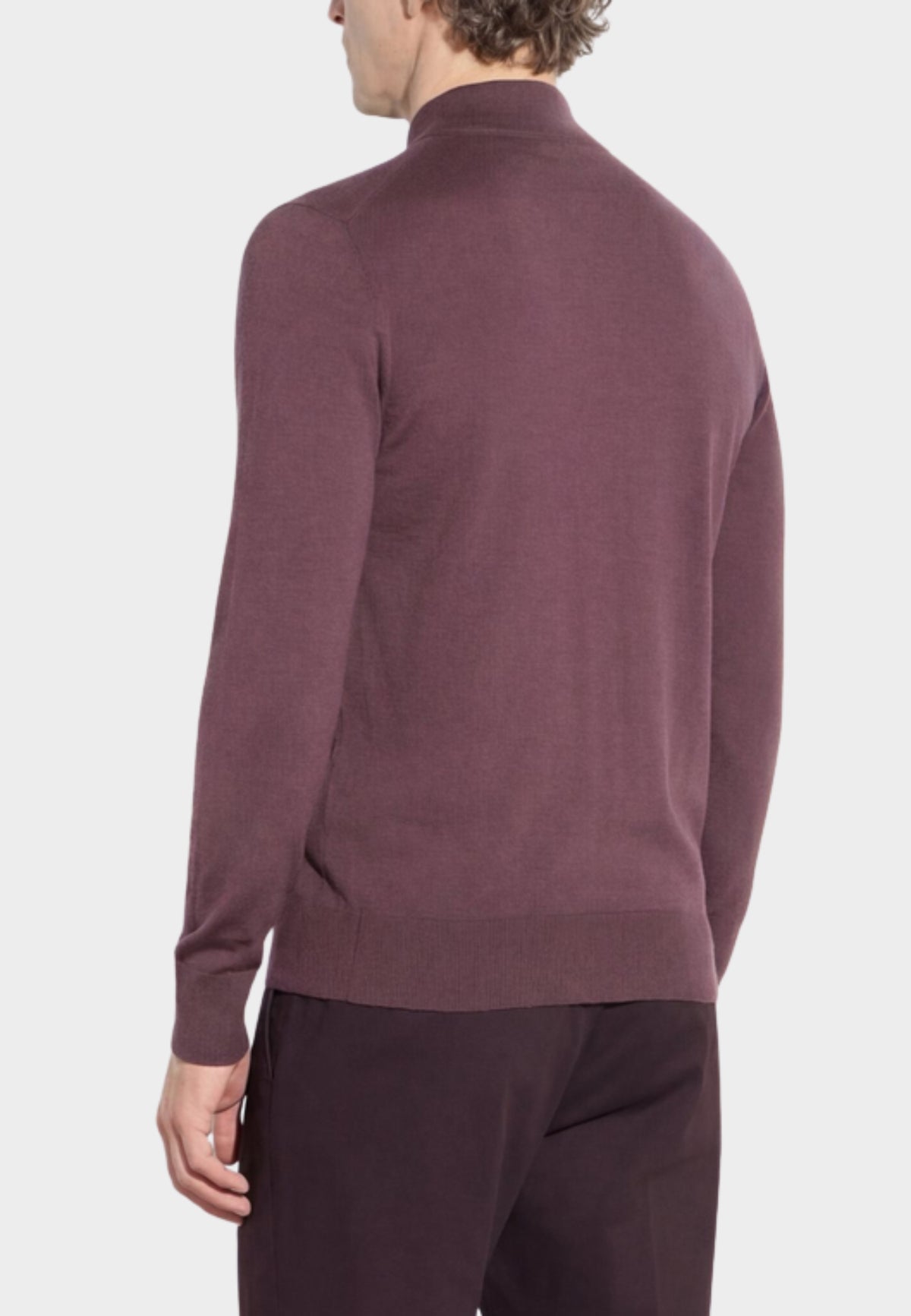 Paolo Pecora - Maglia Polo Uomo in Lana Merinos Extrafine 