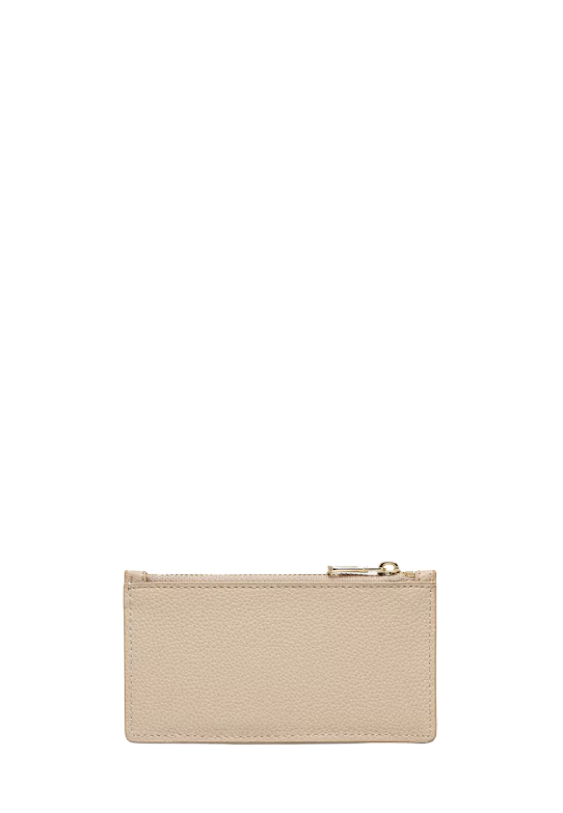 Portacarte Patrizia Pepe in pelle con logo Fly 