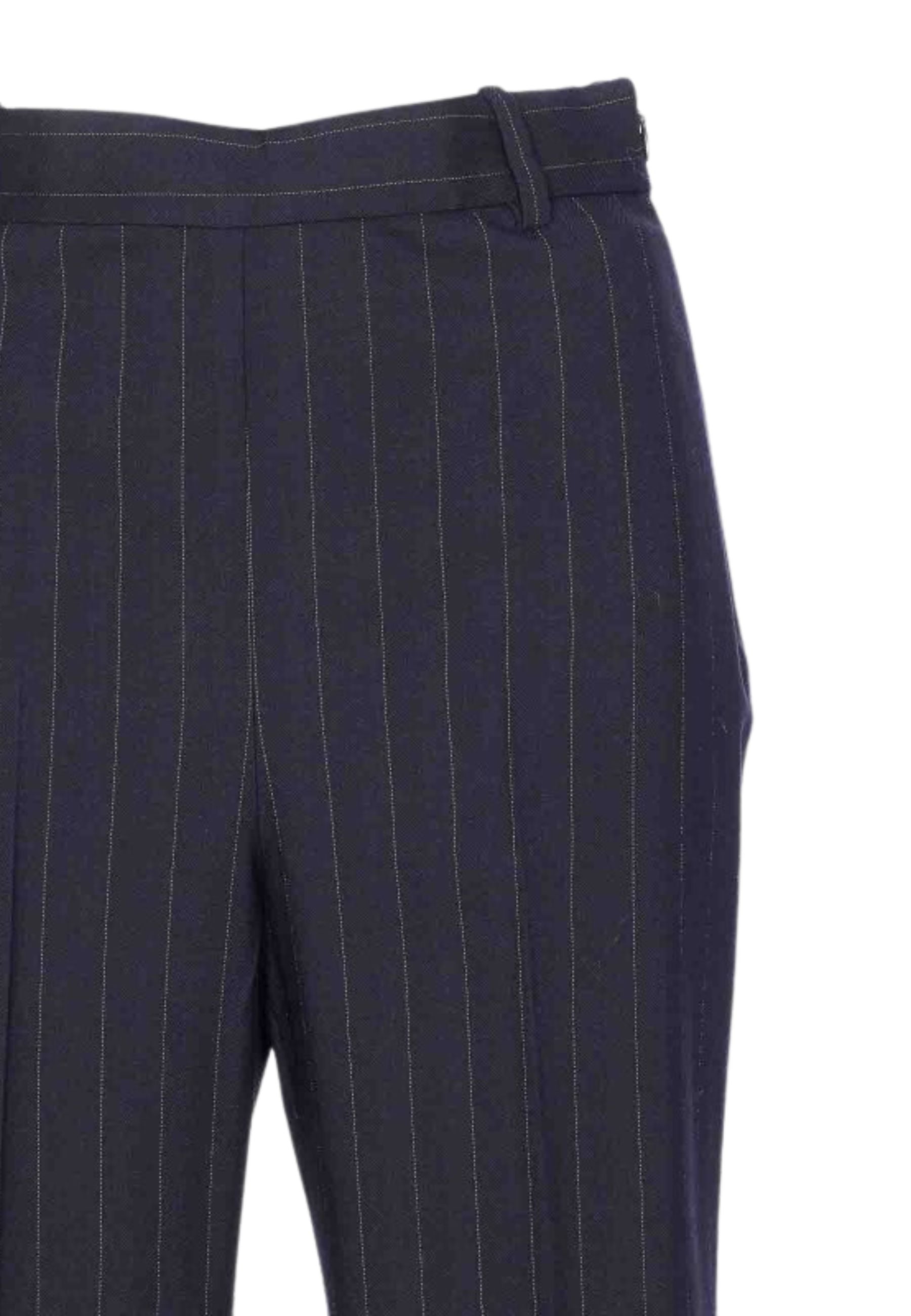 Pantalone Pinko Gessato in Misto Lana 