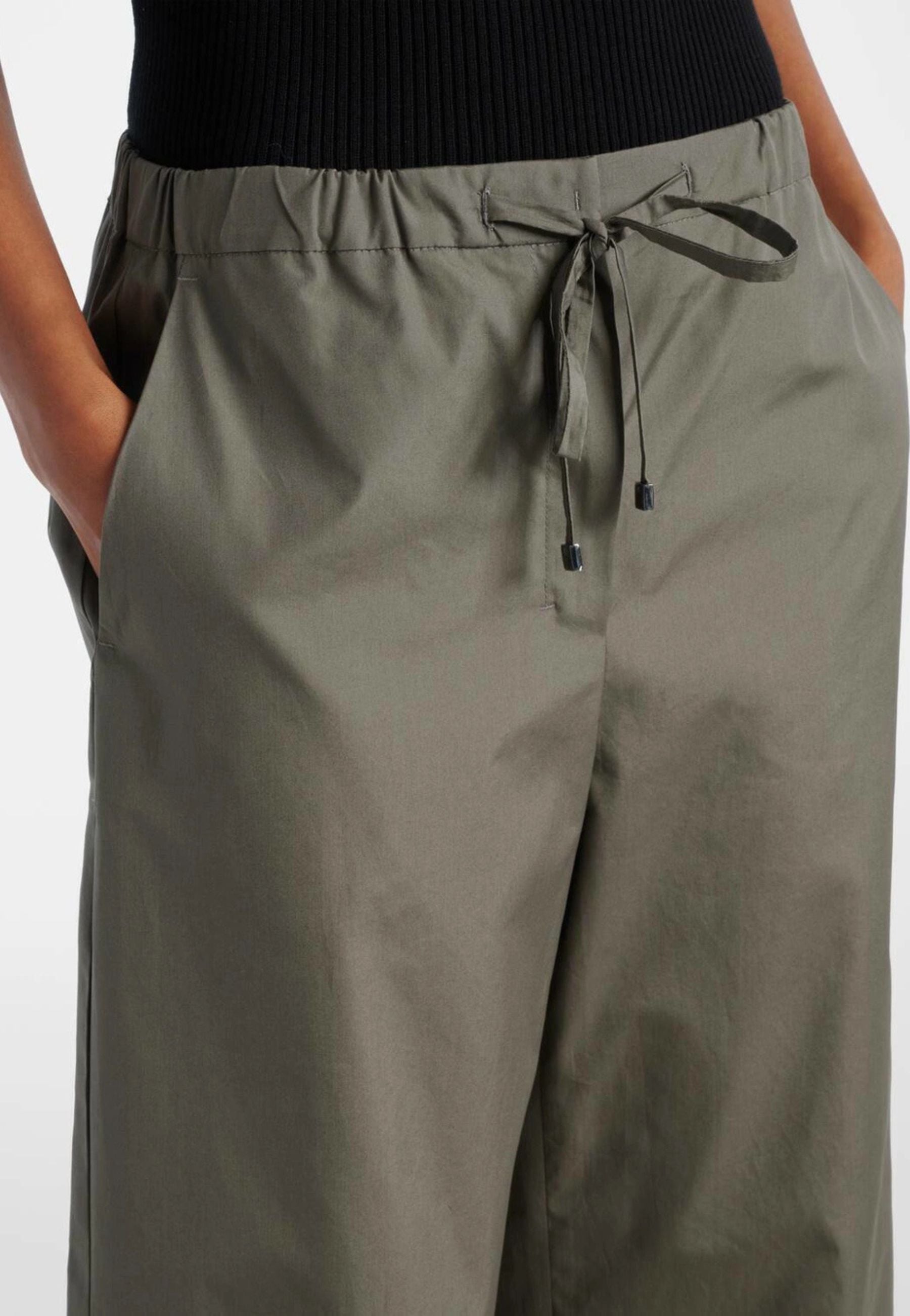Pantalone wide-leg in cotone - 'S Max Mara 