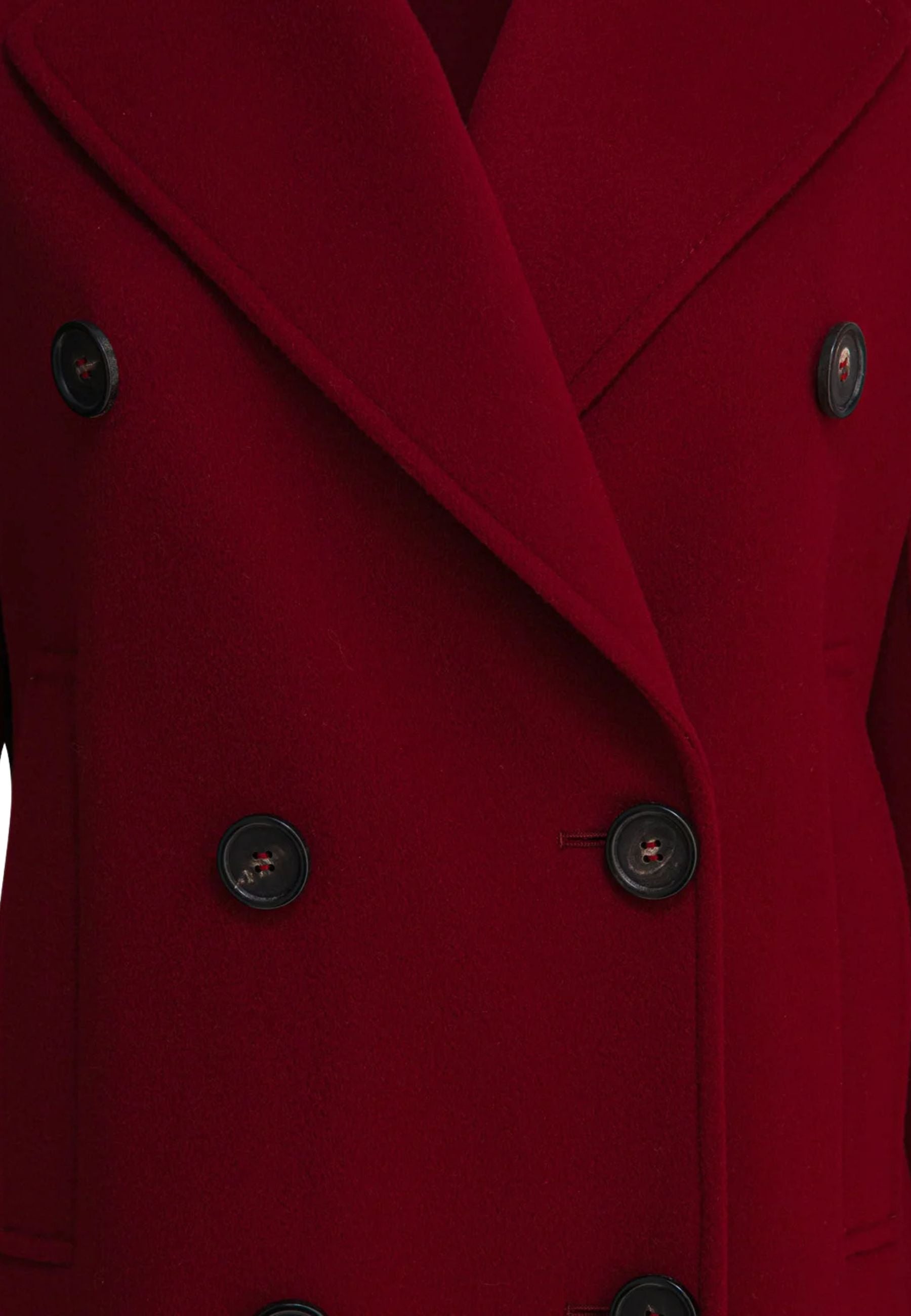 Cappotto caban doppiopetto Max Mara - lana vergine 