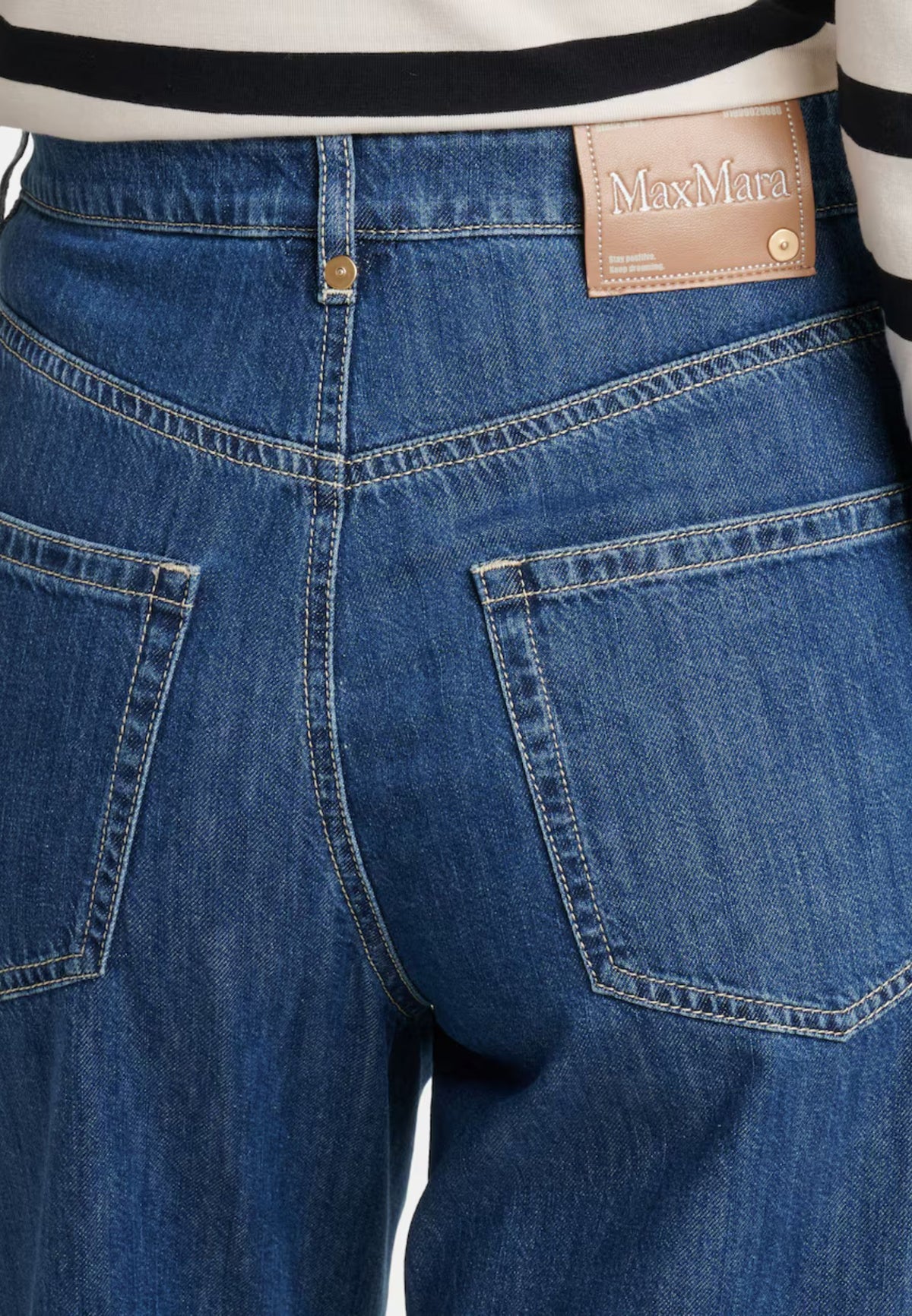 'S Max Mara - Jeans Eles a gamba larga 
