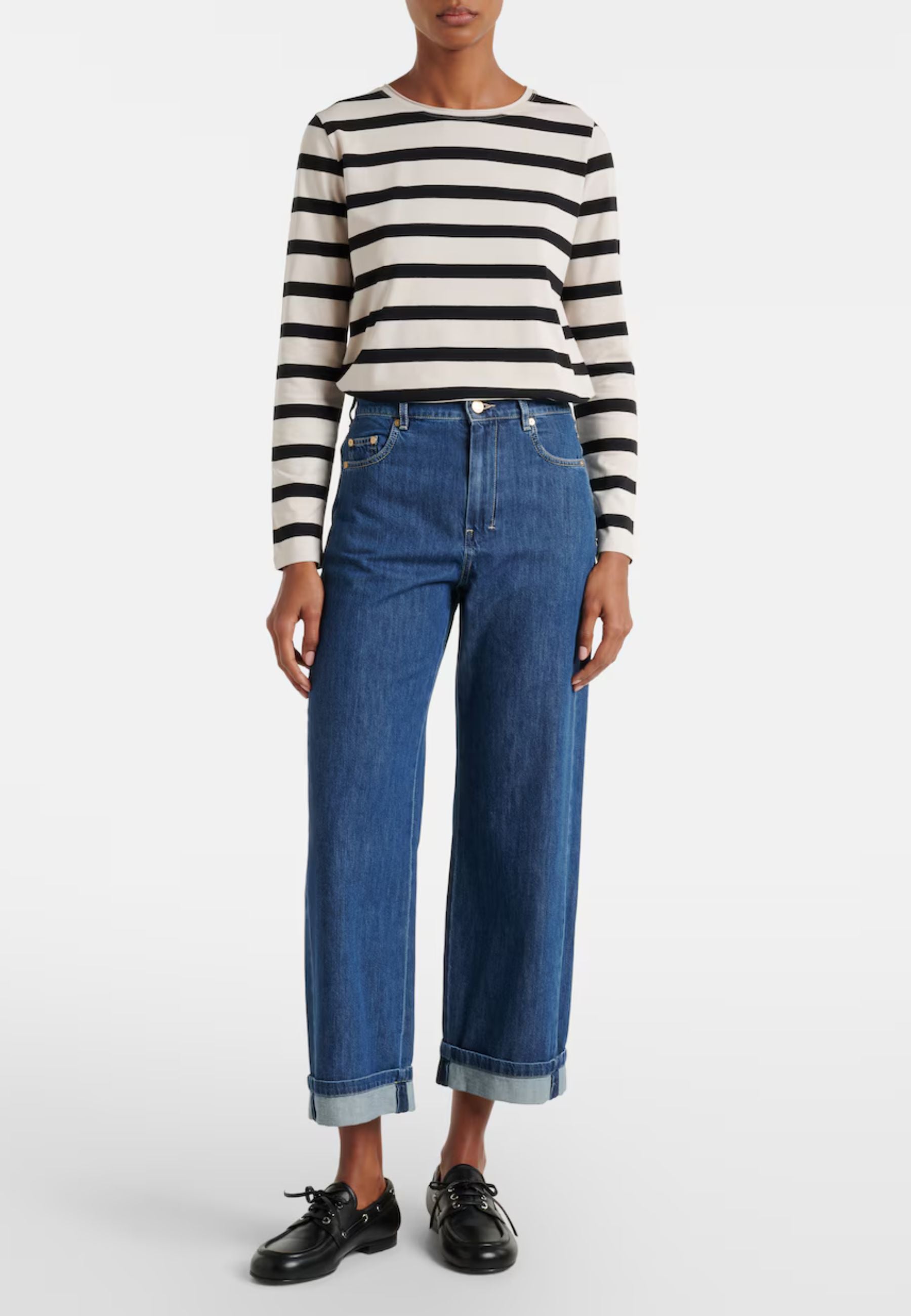 'S Max Mara - Jeans Eles a gamba larga 