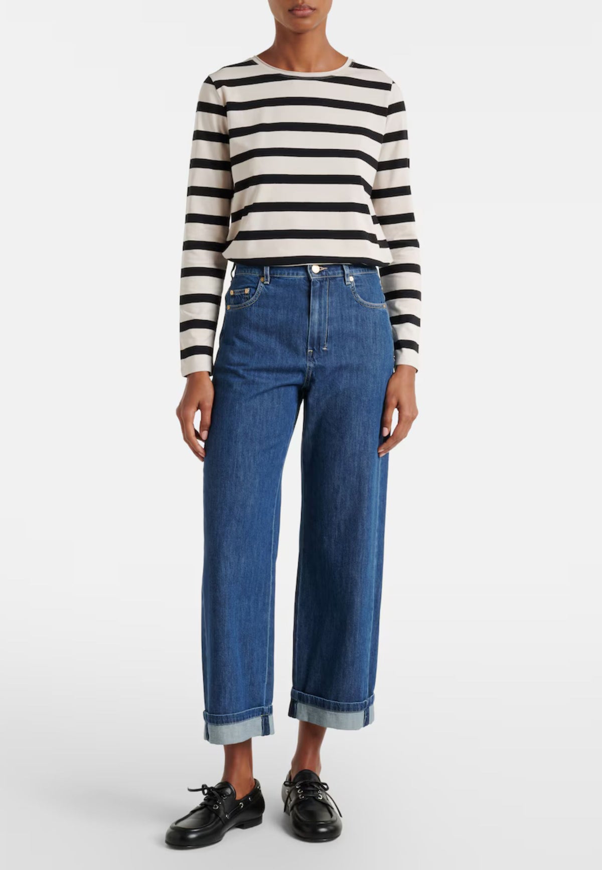 'S Max Mara - Jeans Eles a gamba larga 