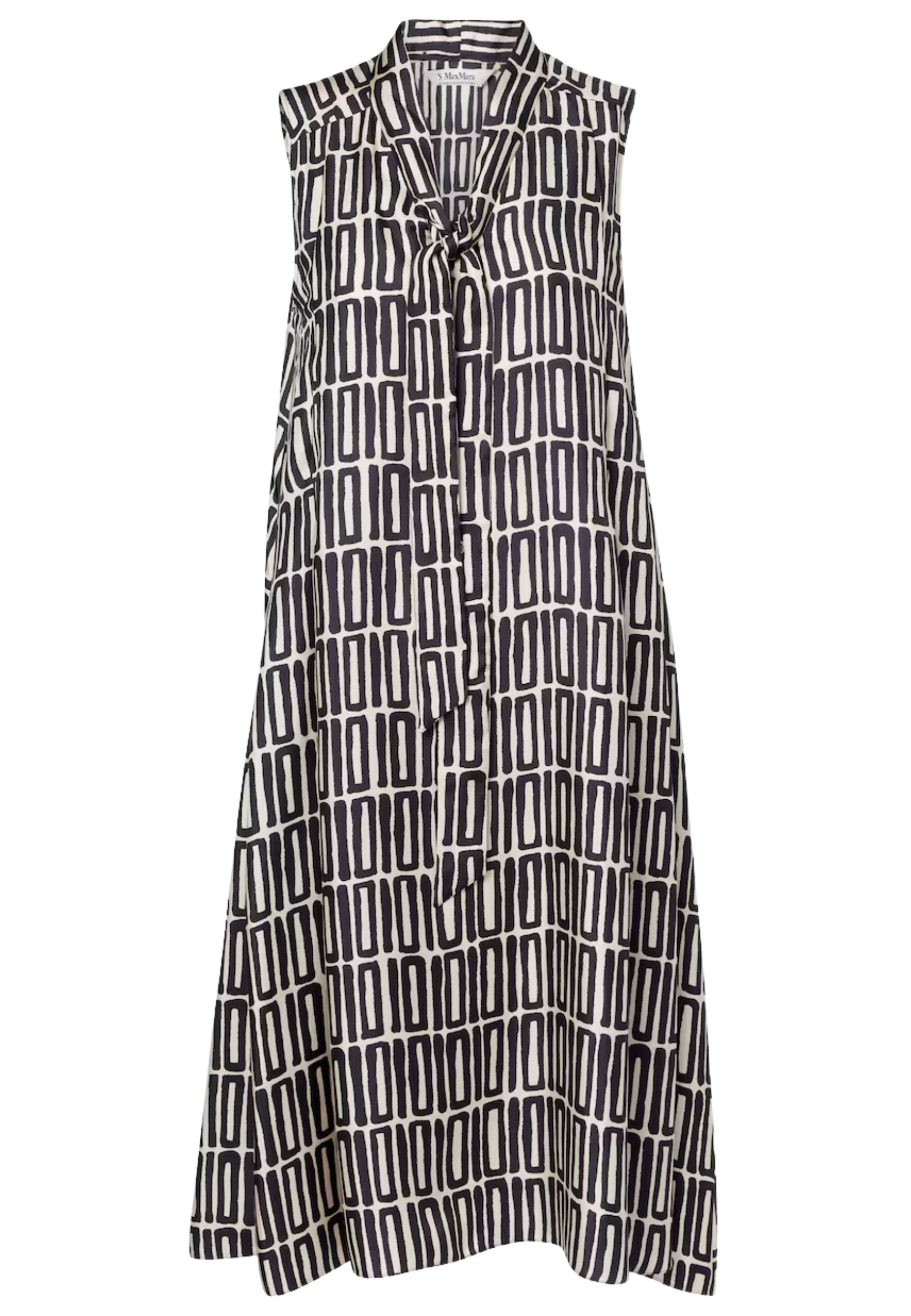 'S Max Mara - Abito Jackie in twill di seta 
