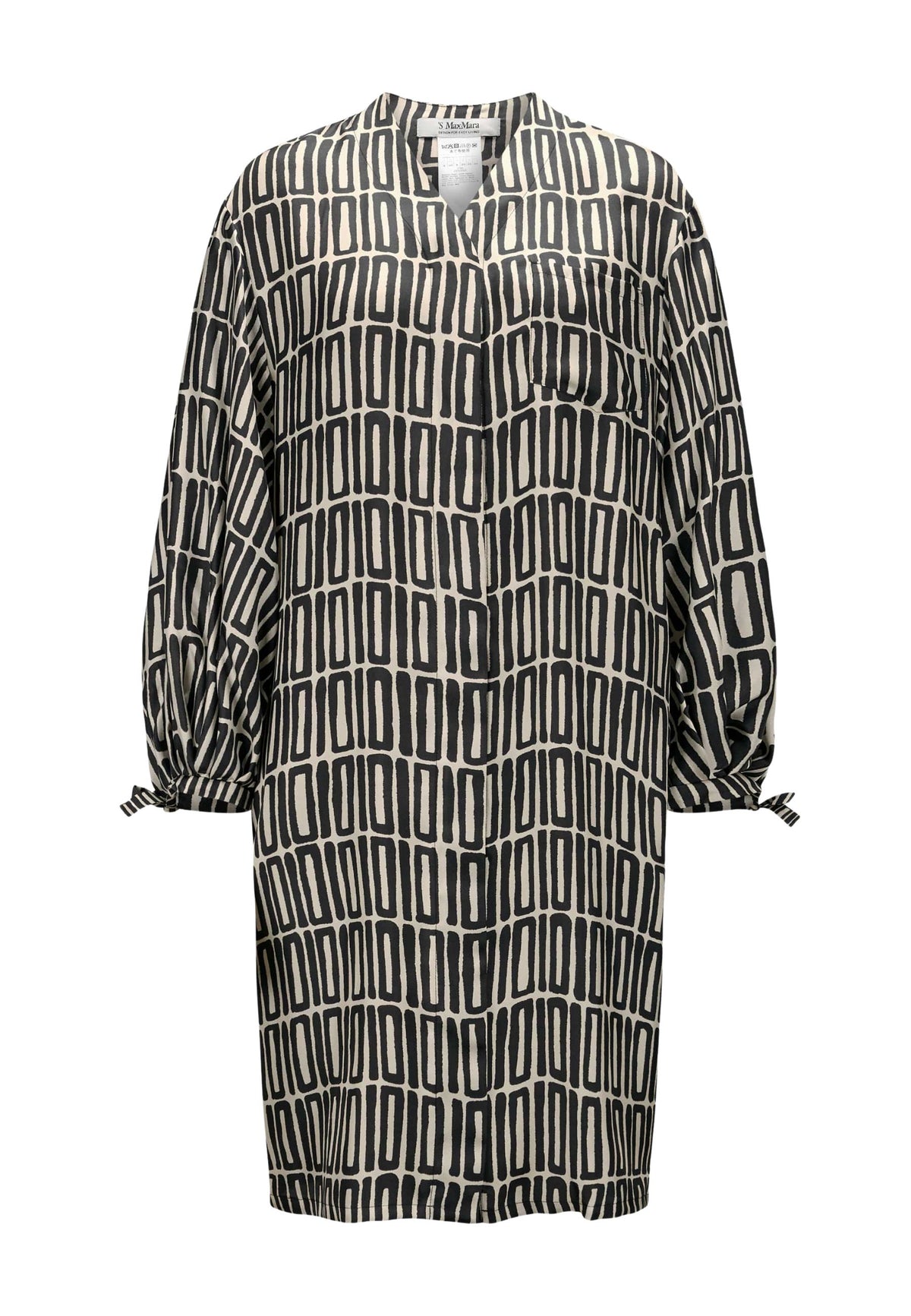 'S MAX MARA - Abito Ottone in Seta 