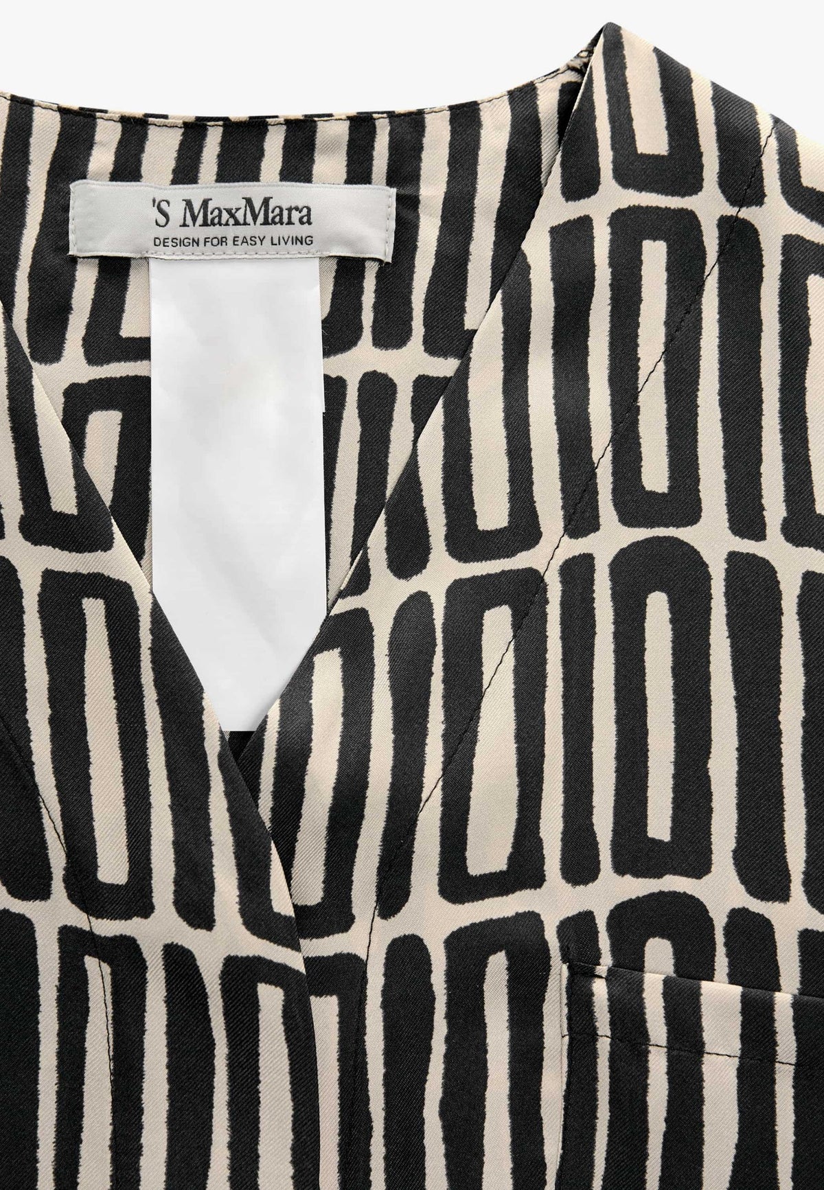 'S MAX MARA - Abito Ottone in Seta 