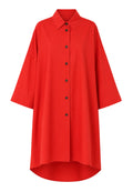 'S Max Mara - Chemisier in cotone rosso
